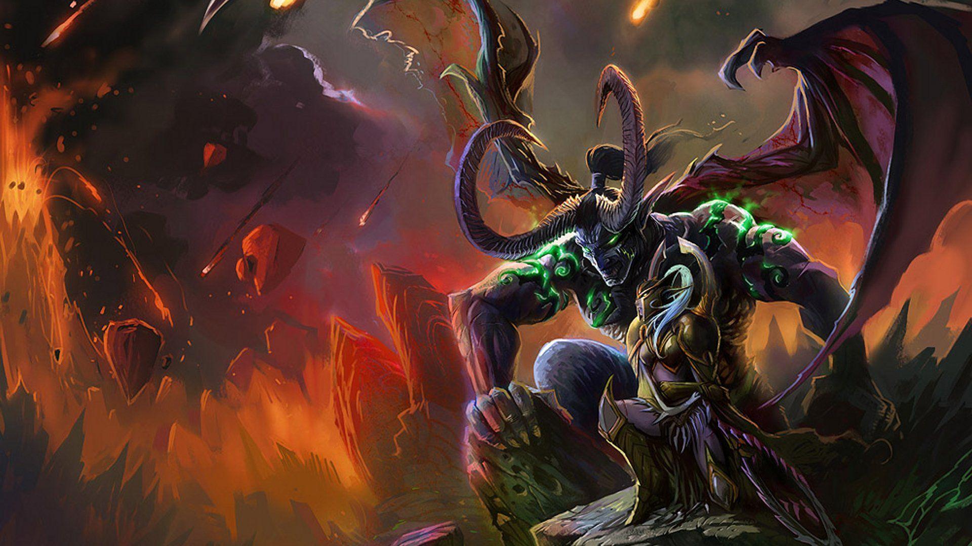 Illidan Stormrage HD Wallpaper and Background Image