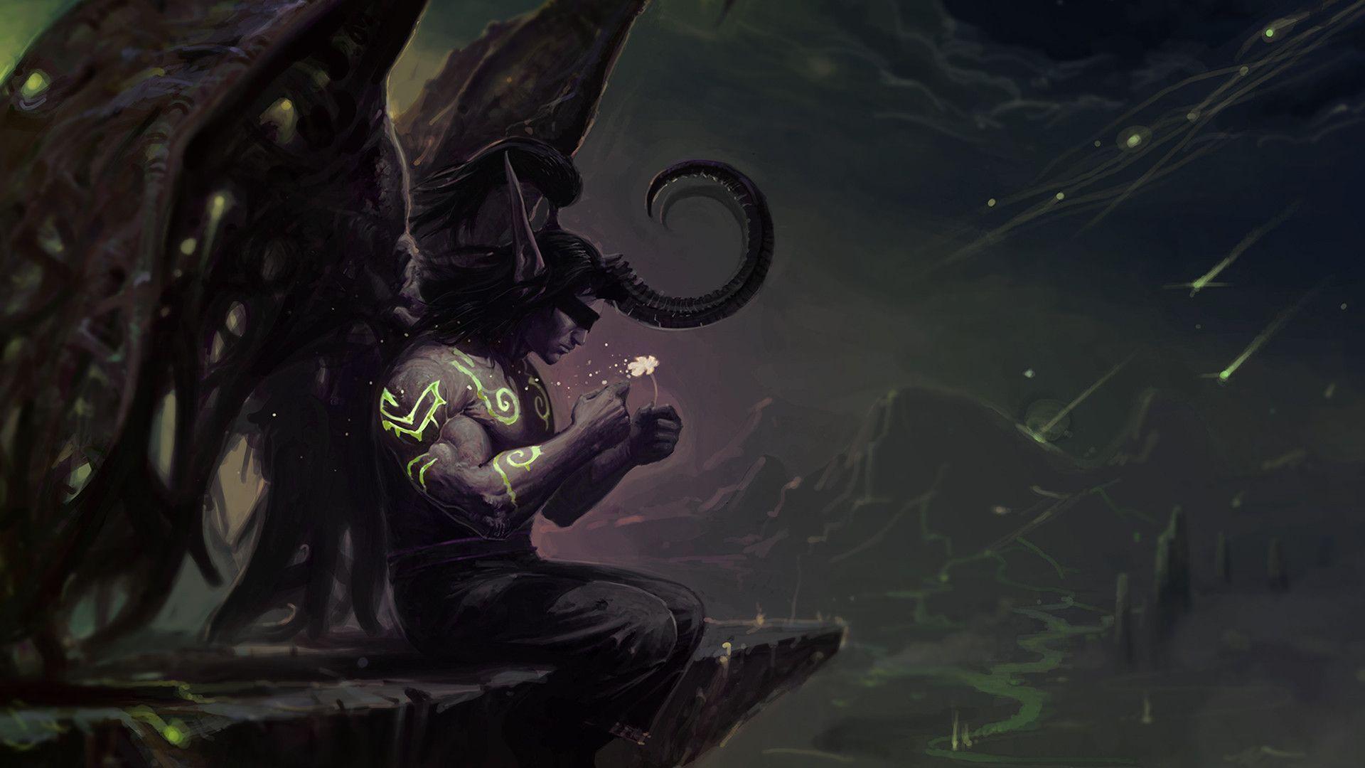 Illidan HD Wallpaper. wallpaper. World of Warcraft