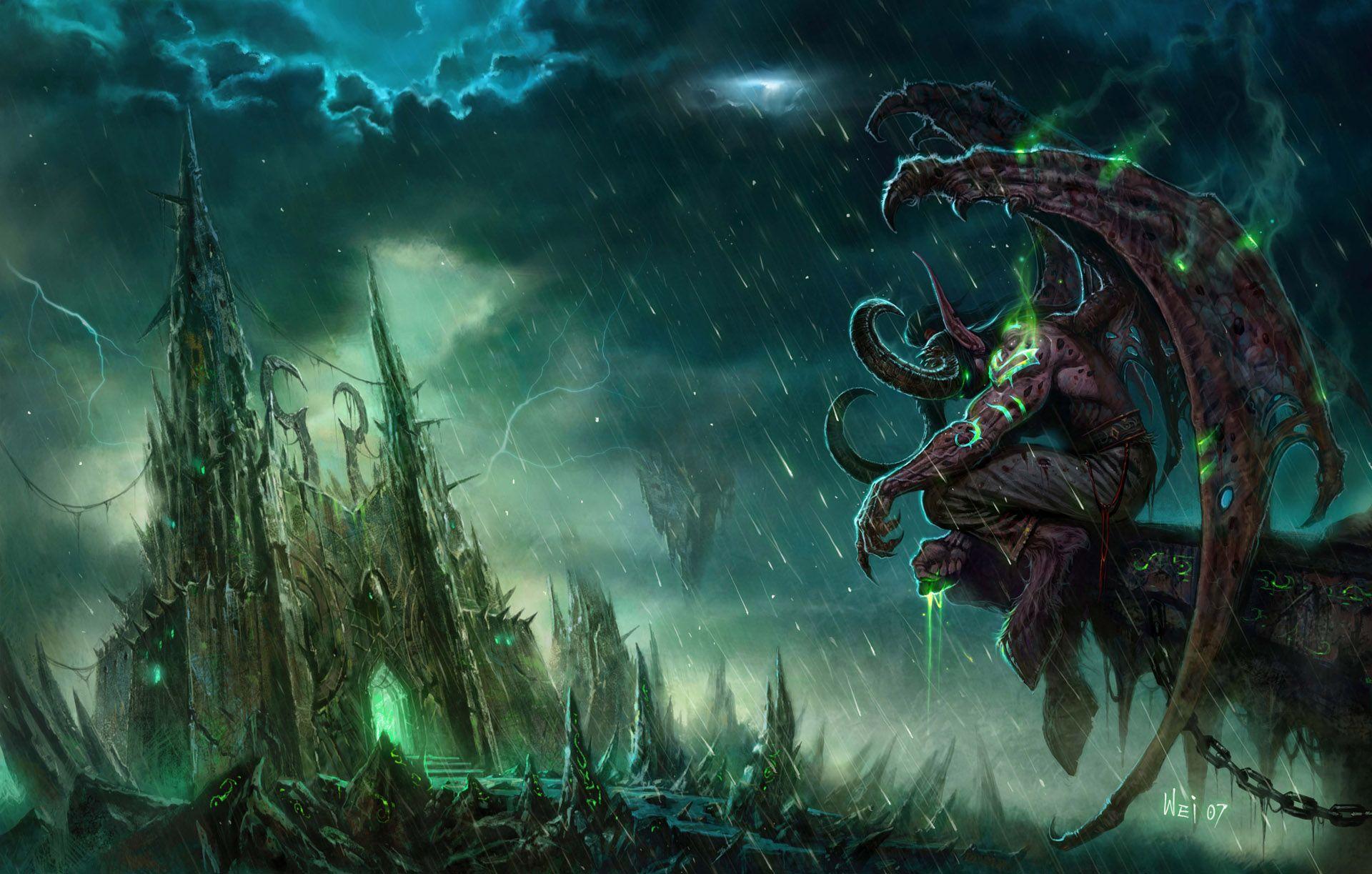 Illidan Stormrage Anime Image Board