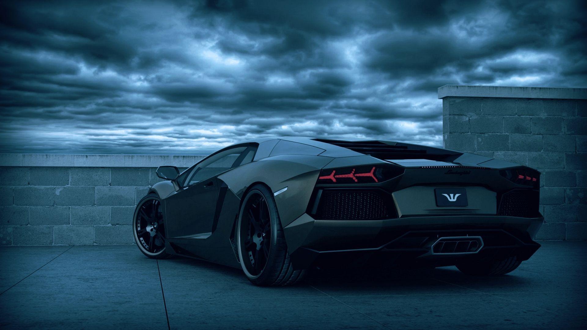 Lamborghini Aventador Black Ghost Special Car Wallpaper Cool