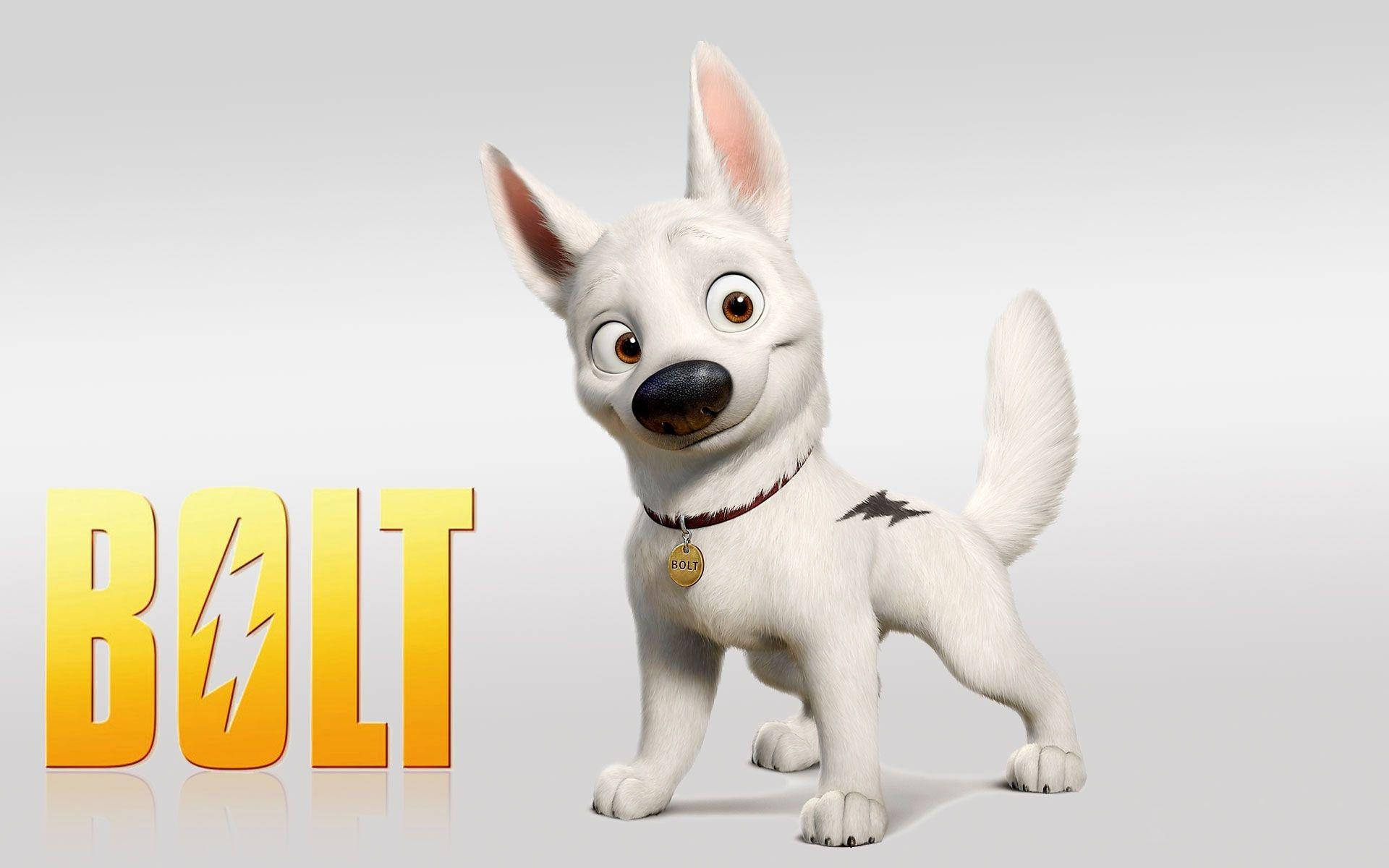 Bolt Dog Cartoon HD Wallpaper