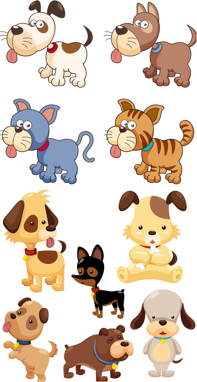 Picture Of Cartoon Puppies HD Wallpaper Art