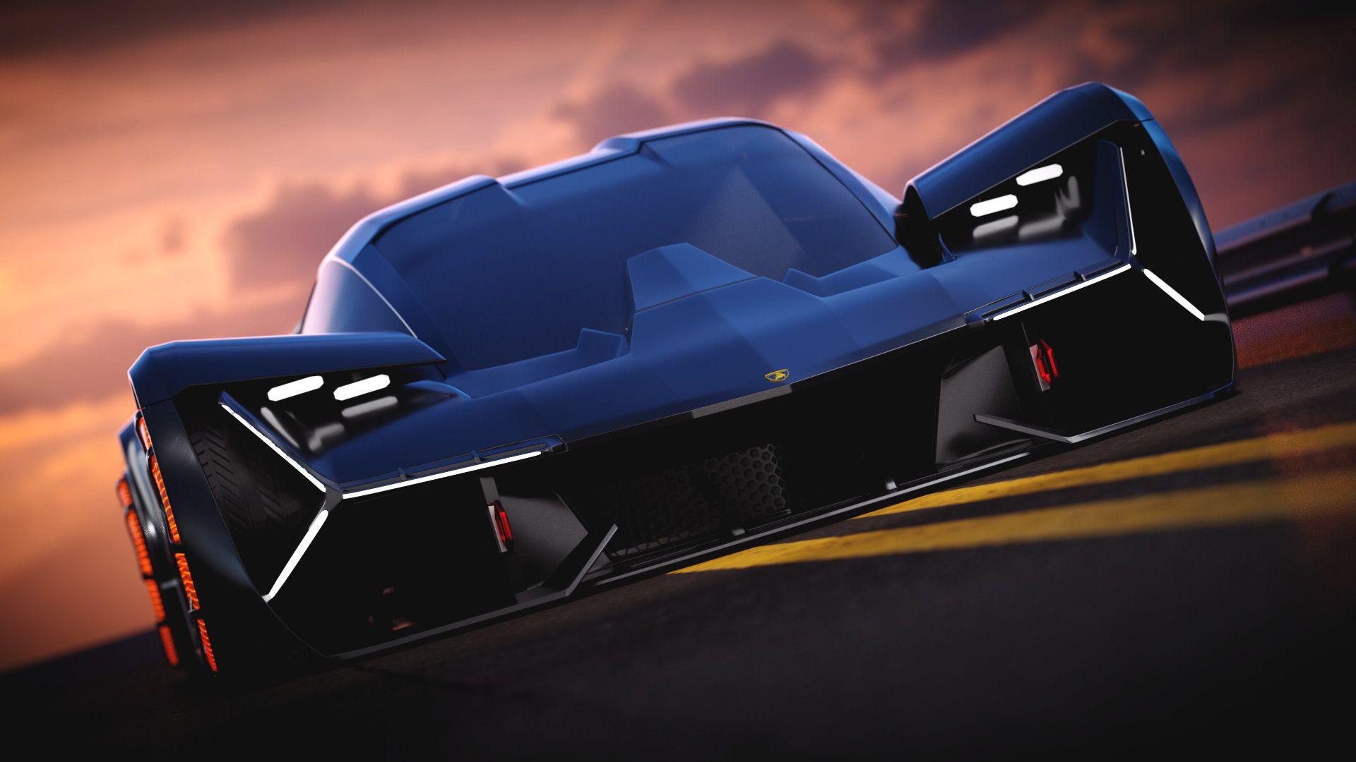 2017 Lamborghini Terzo Millennio Concept Wallpaper 011 - WSupercars