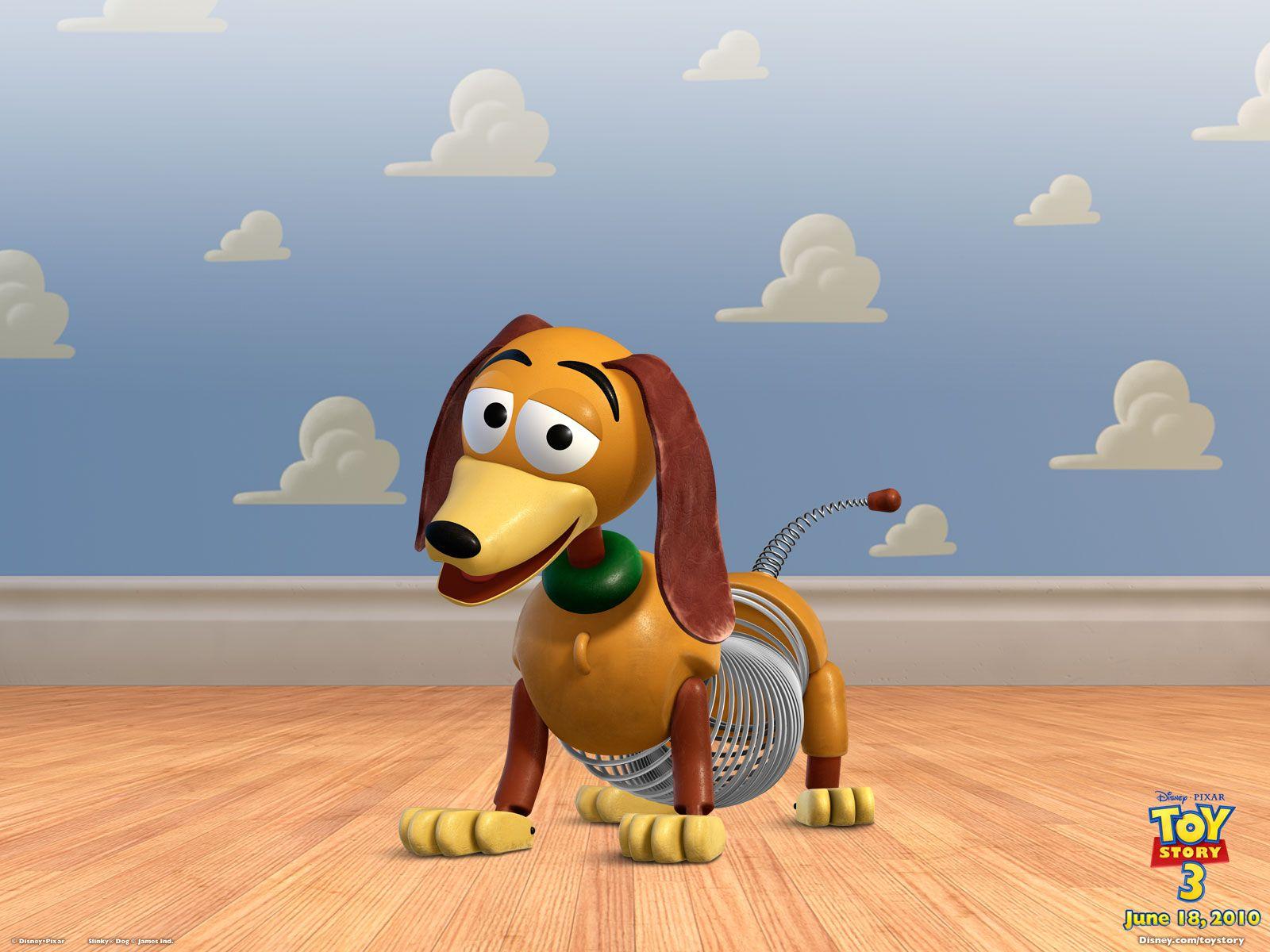 Toy Story 2 Slinky Dog Cartoon HD Wallpaper Image for HTC One M9