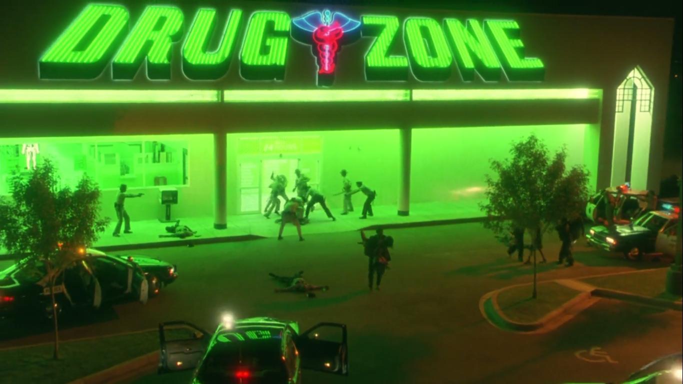 Natural Born Killers. The Hand Grenade