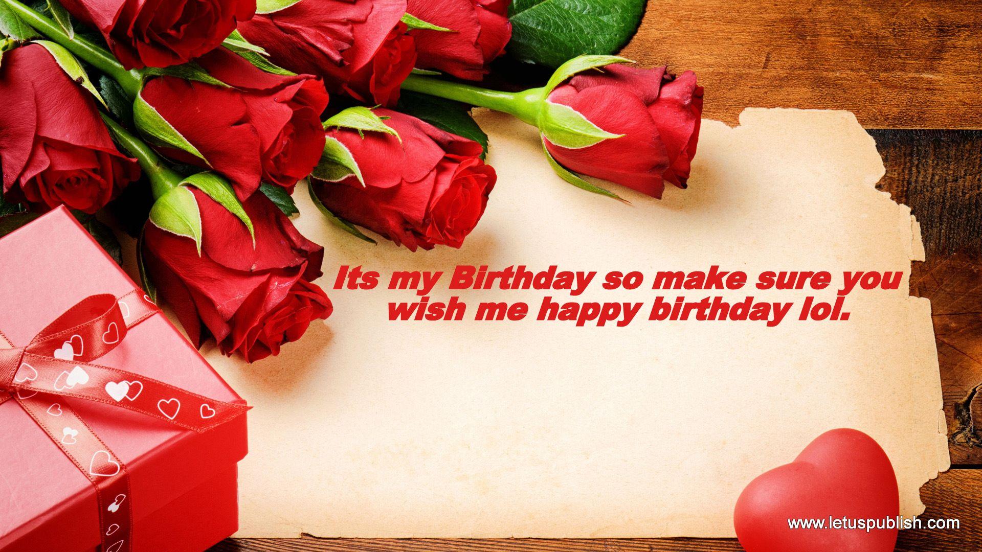 Happy Birthday To Me Wallpaper With Quotes Desktop HD