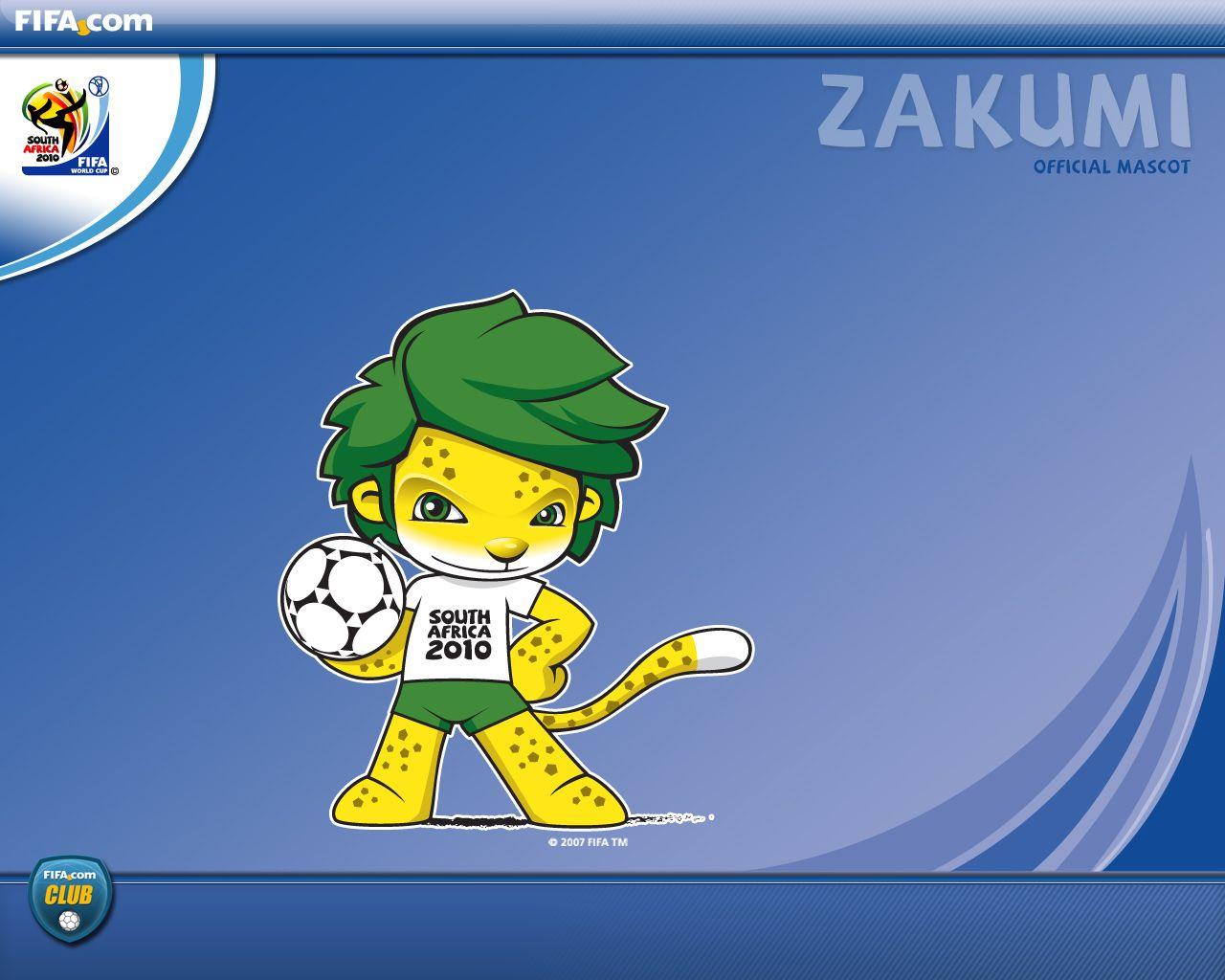 Zakumi Soccer Mascot Download HD Wallpaper and Free Image