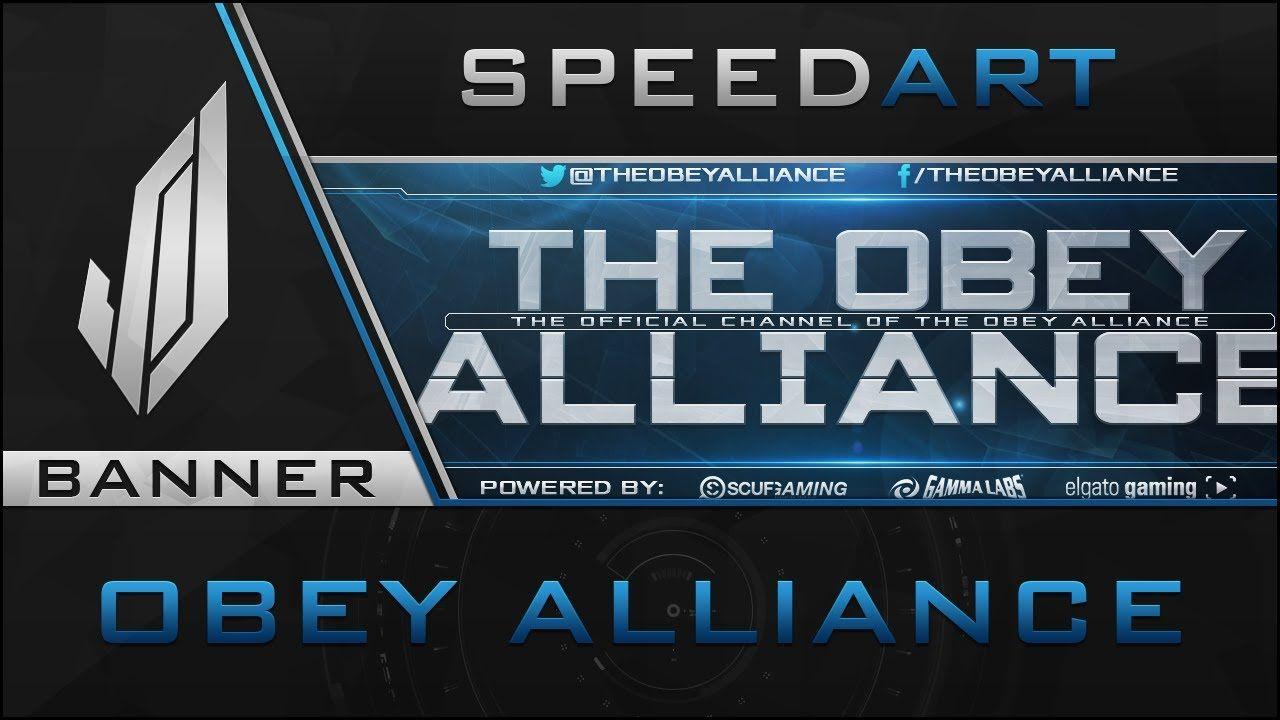 Obey Alliance Banner (Designer Recruitment Challenge)