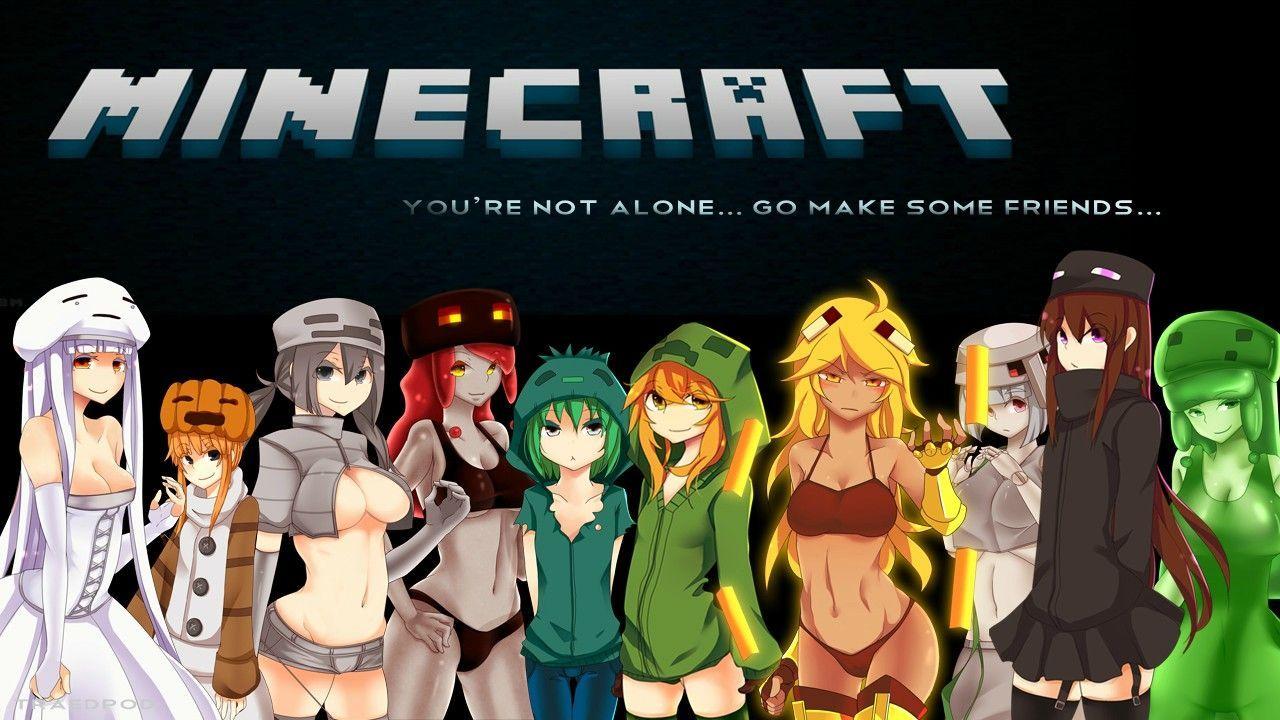Minecraft Girls Characters HD Wallpaper Minecraft Girls Characters