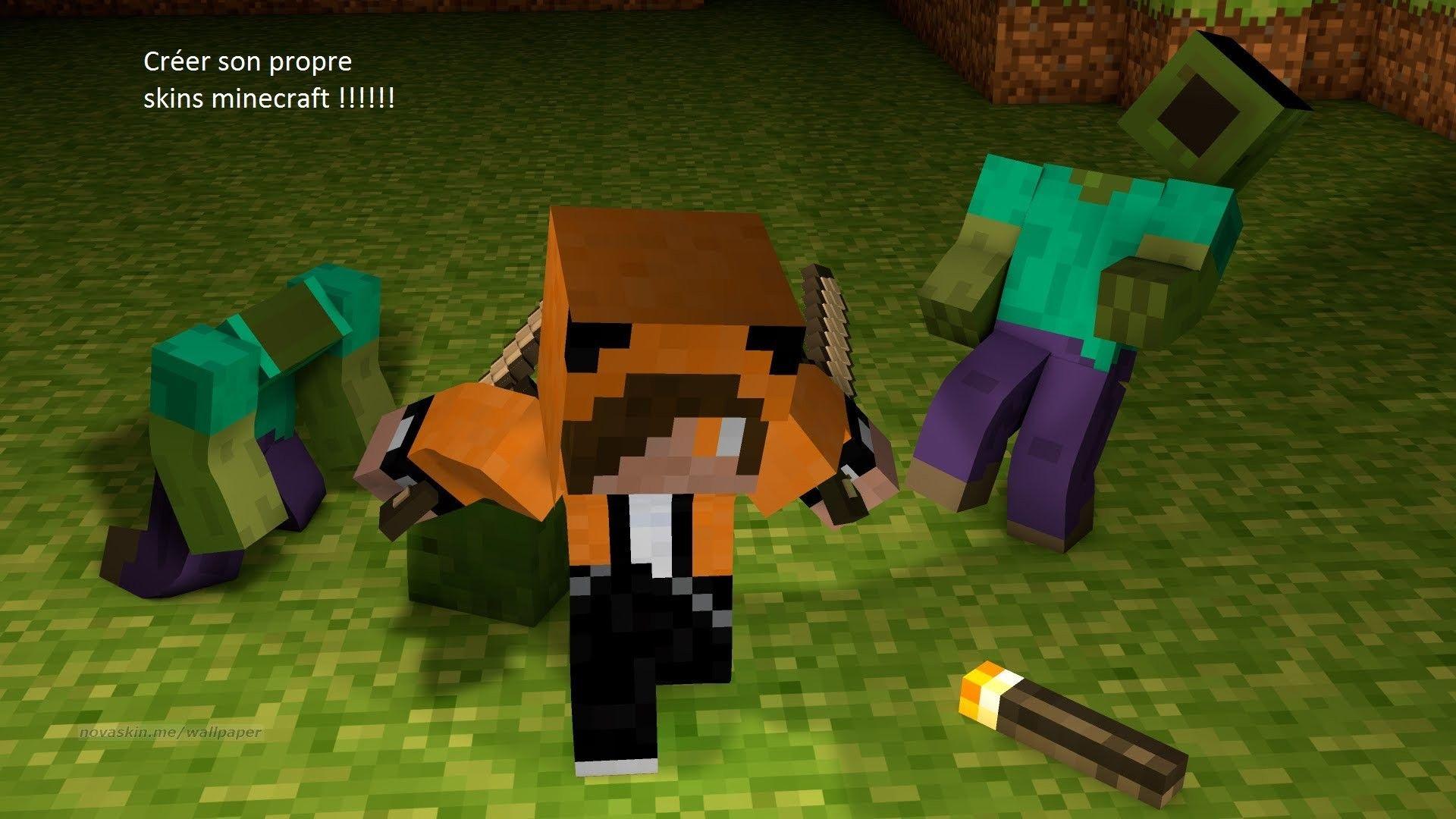 Minecraft Nova Skin Minecraft, HD wallpaper