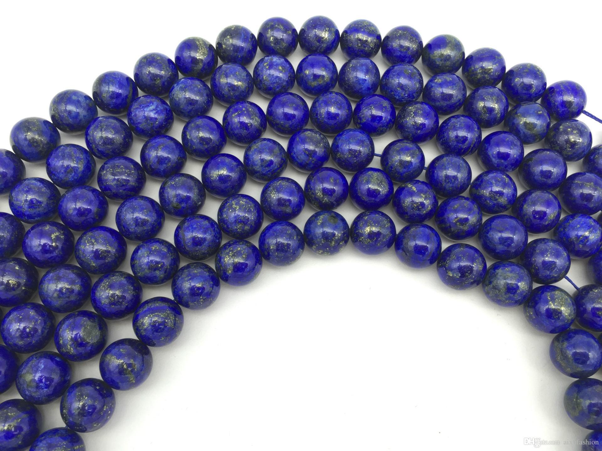 16mm Natural Lapis Lazuli Bead Round Loose Stone