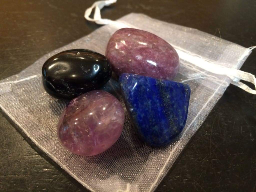 Worry & Stress Set Crystals and Stones stone