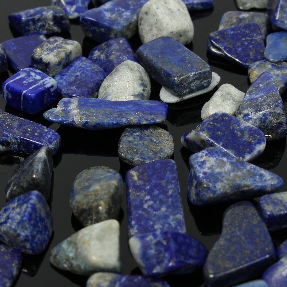 Rough Natural Blue Lapis Lazuli Decorative Stones Pebbles Crystal