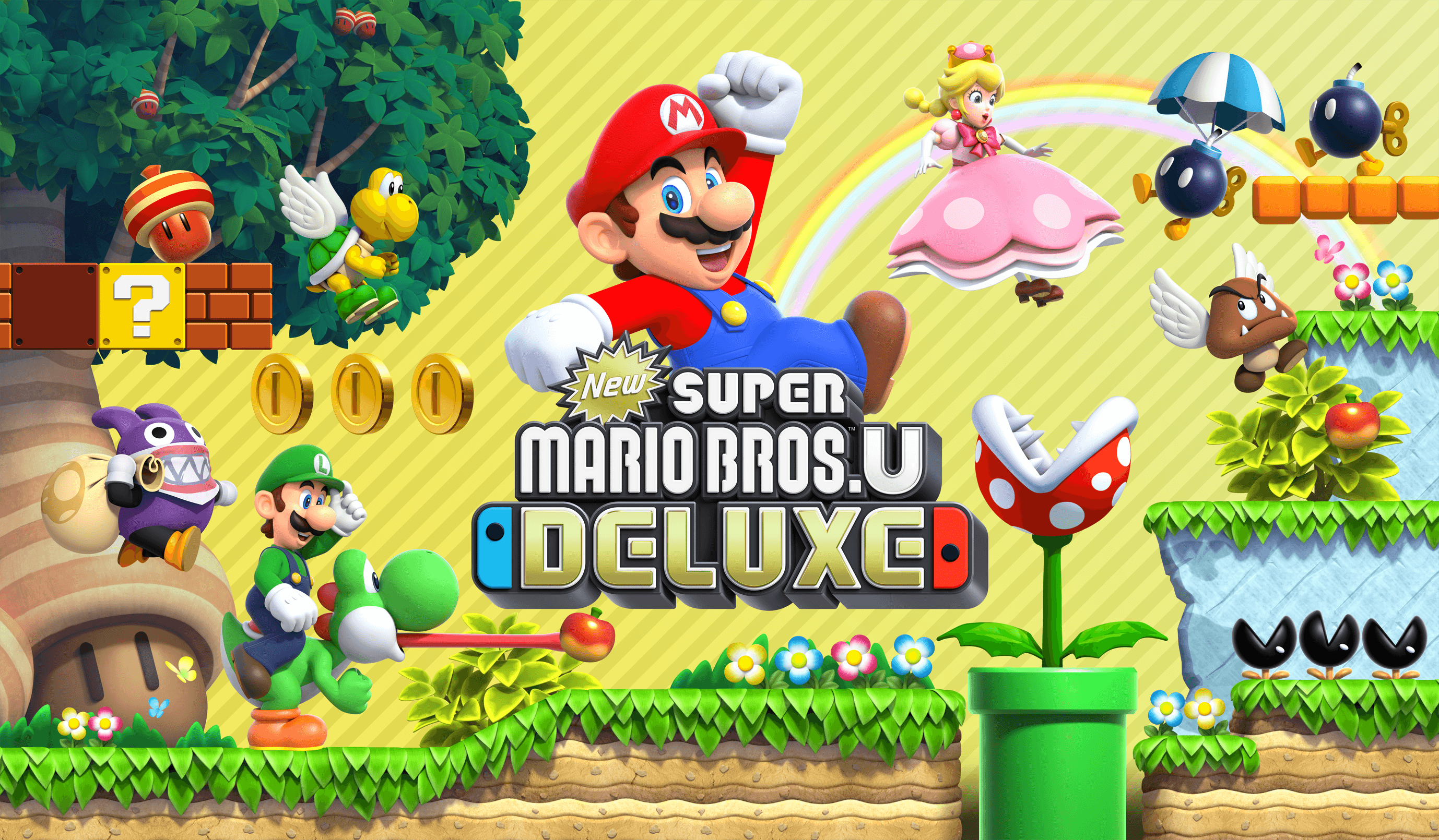 New Super Mario Bros. U Deluxe HD Wallpaper. Background Image