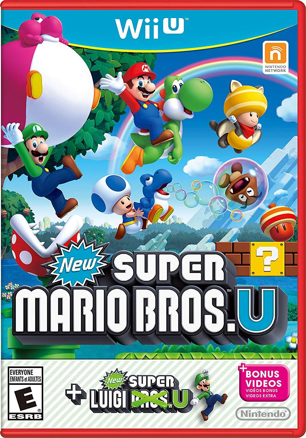 NA New Super Mario Bros U + New Super Luigi U