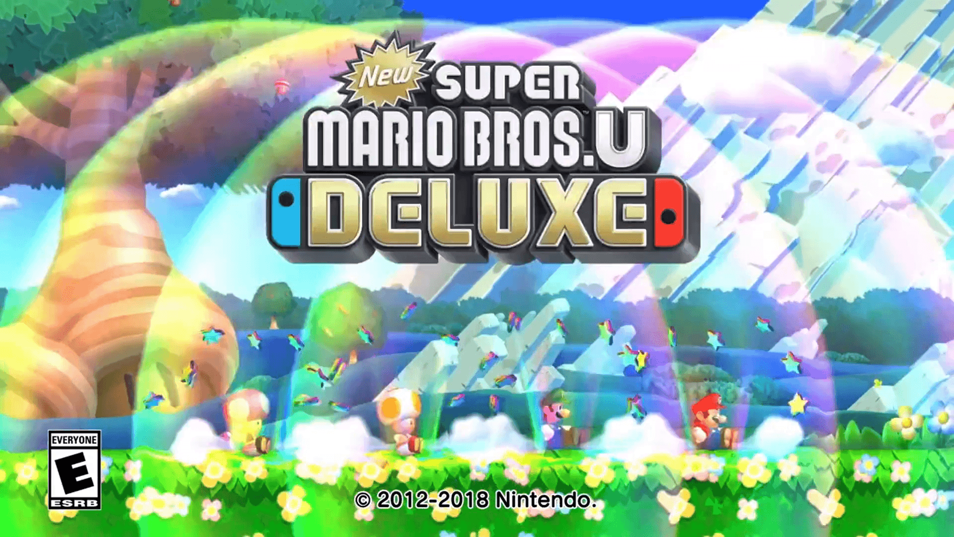 New Super Mario Bros. U Deluxe graphics comparison Switch