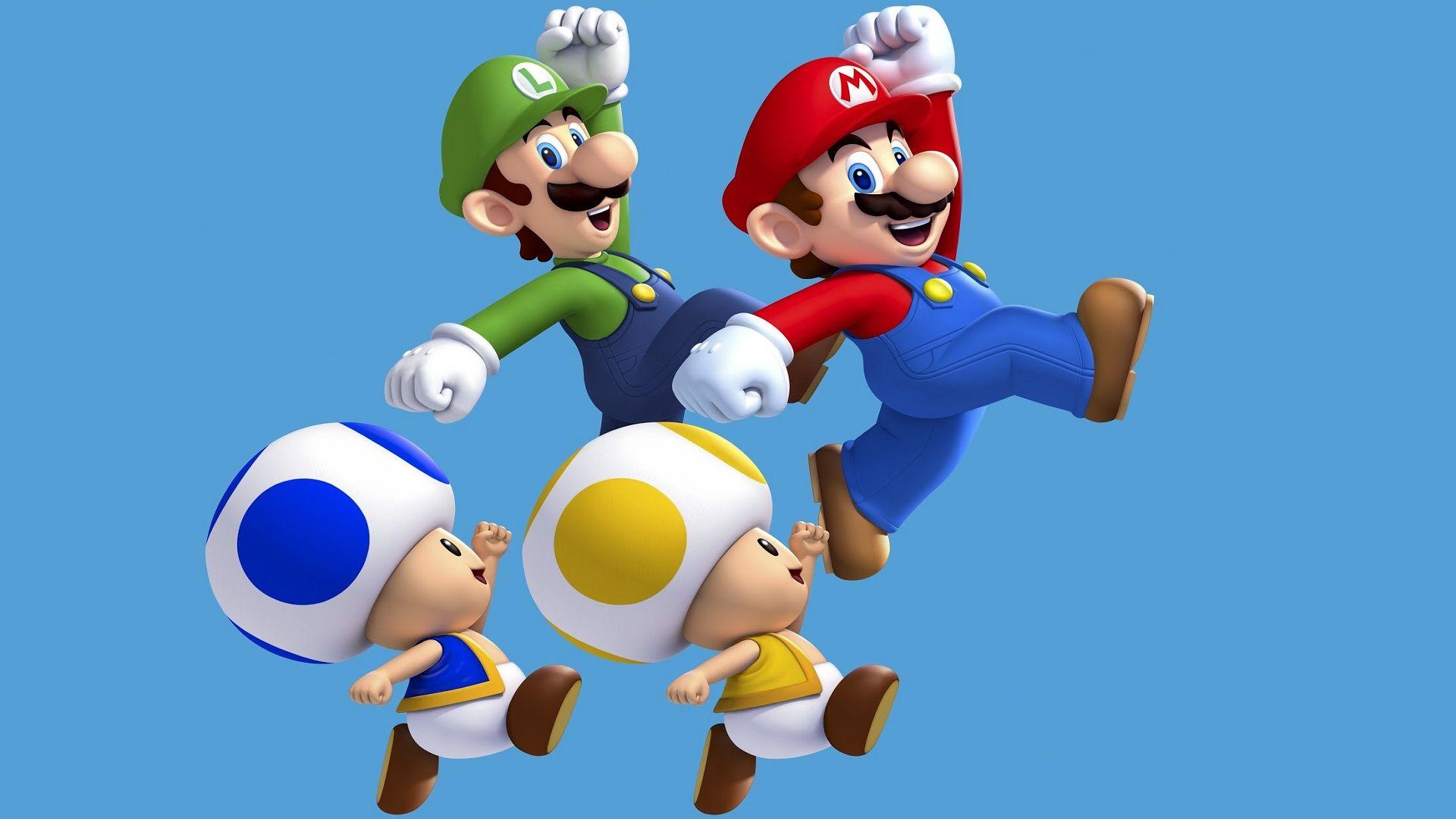 New Super Mario Bros. U Deluxe Wallpaper games review, play