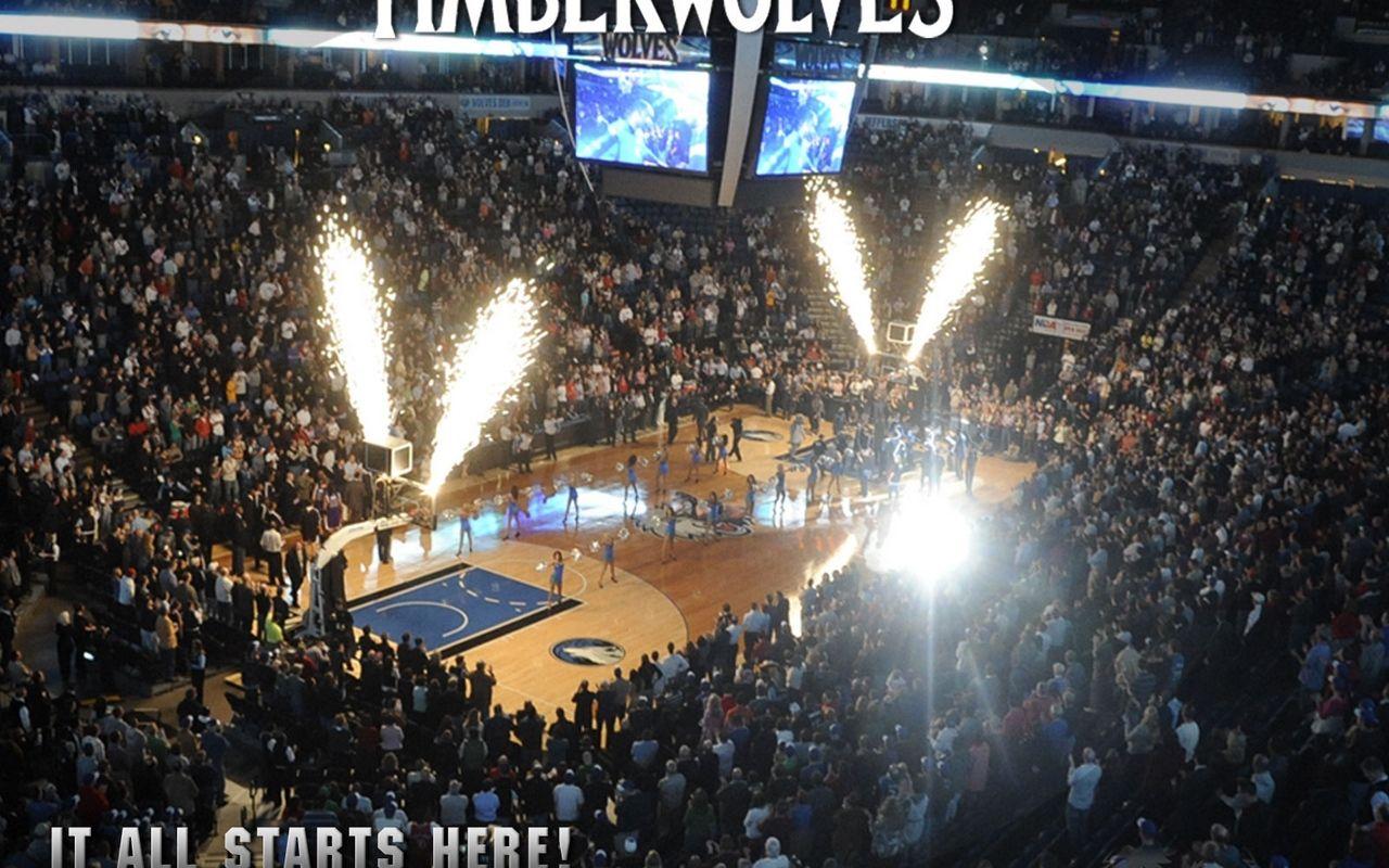 Download wallpaper 1280x800 minnesota timberwolves, basketball