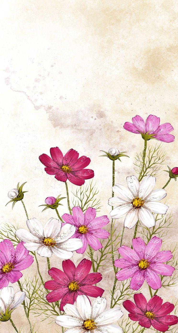 Watercolor Flowers Wallpapers - Wallpaper Cave