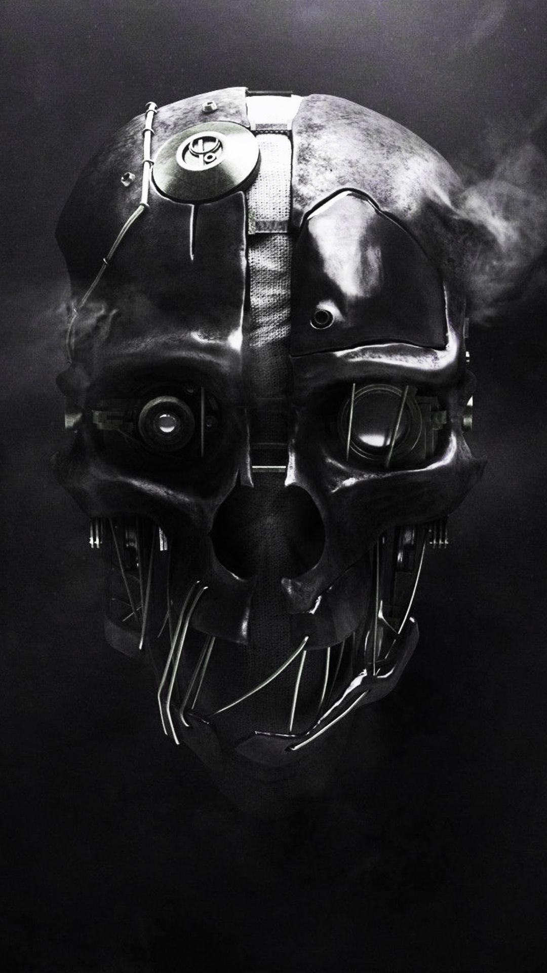 Dishonored Skull HD Android Wallpaper