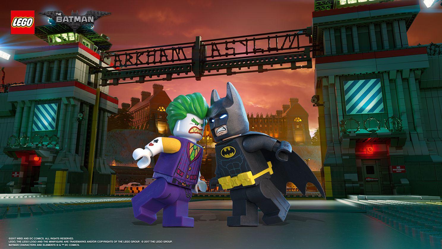 Batman™ vs. The Joker™ Wallpaper® Batman Movie