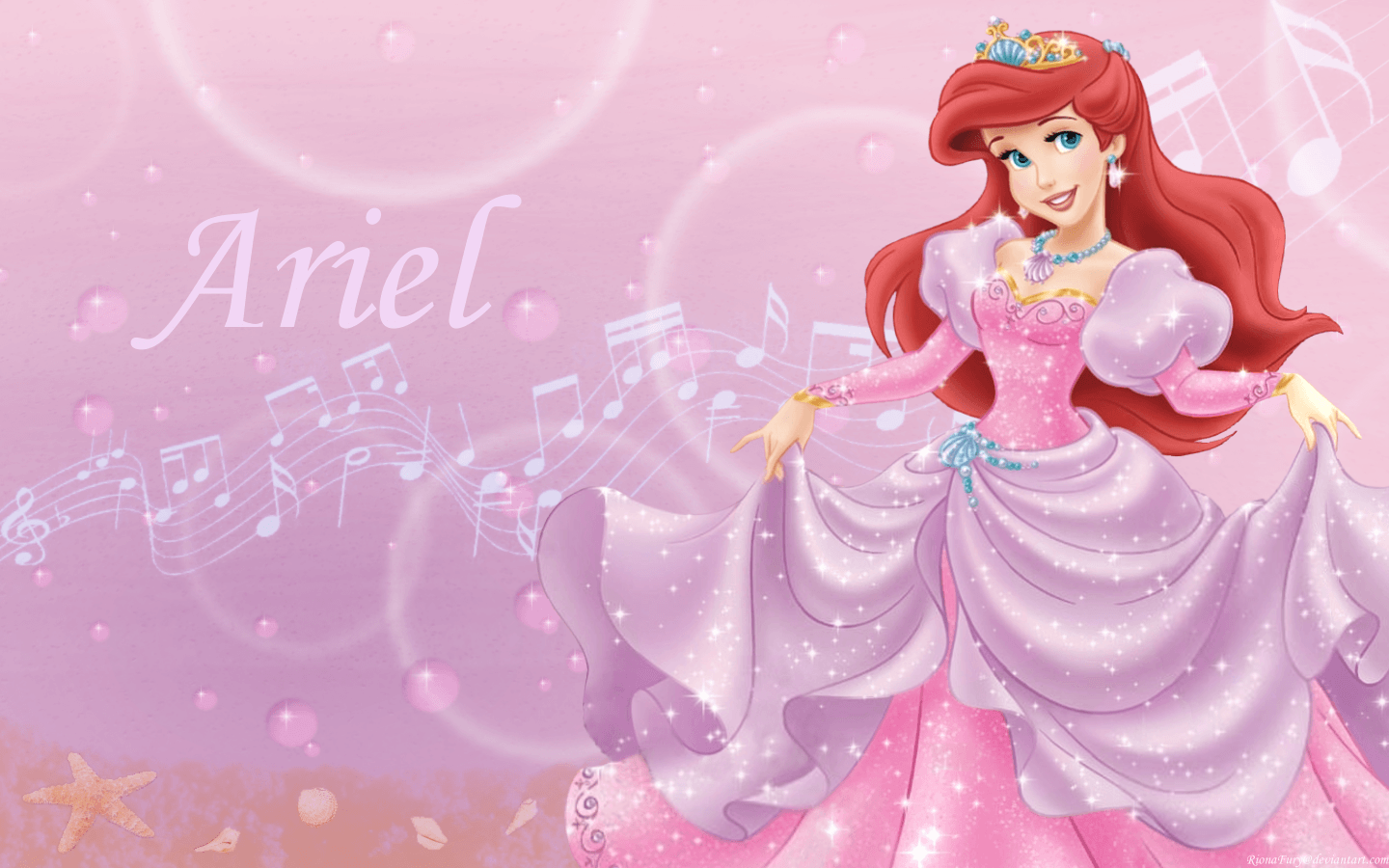 Ariel Mermaid Wallpaper Full HD Wallpaper