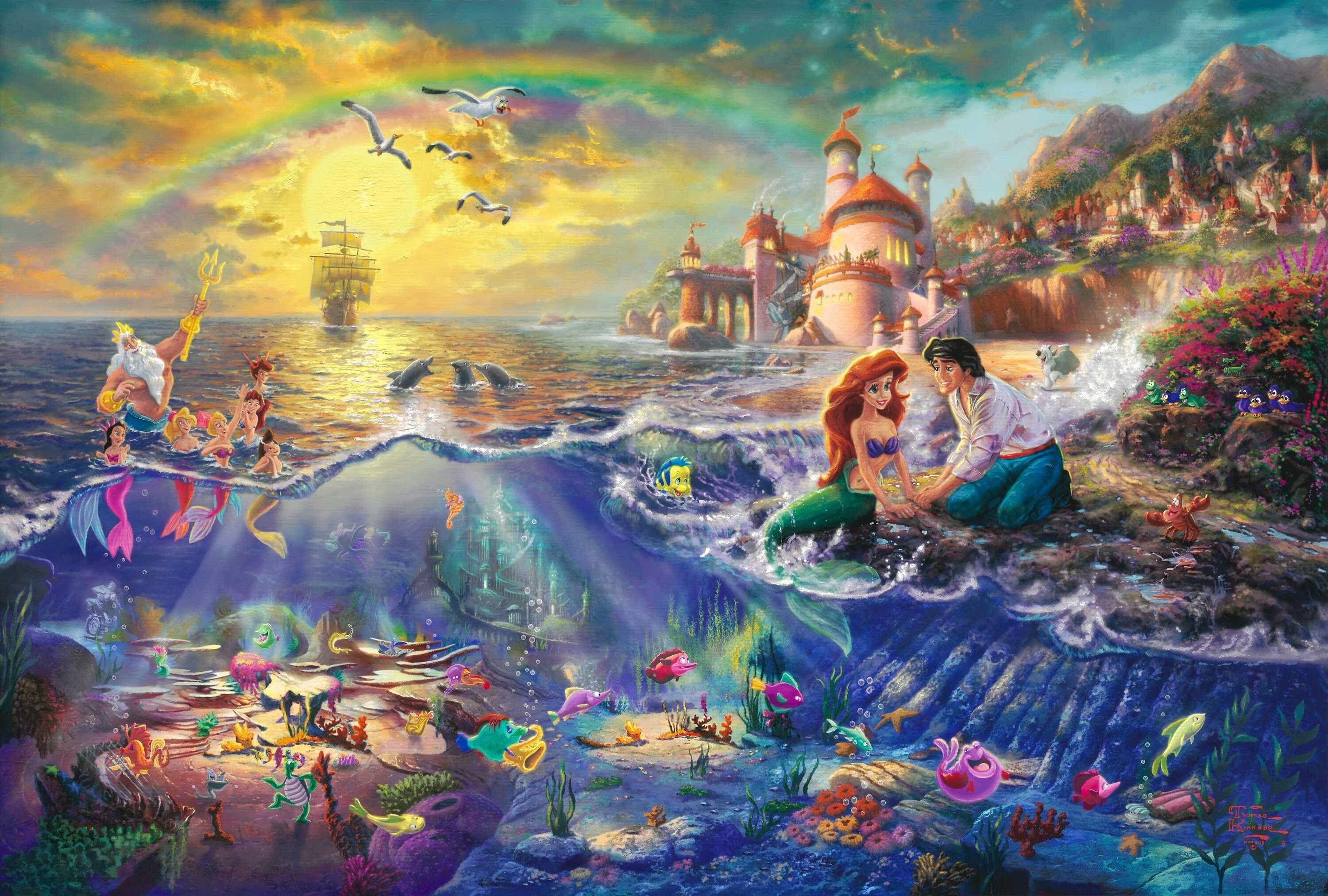 Thomas Kinkade Disney Wallpaper
