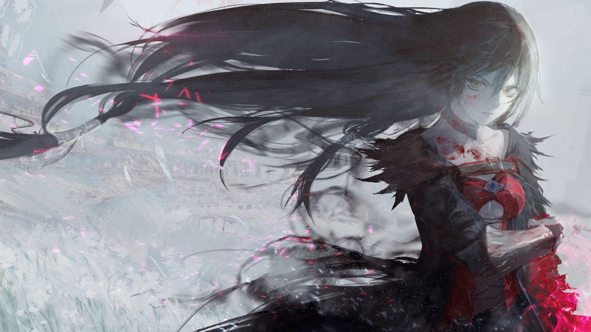 Velvet Crowe with disheveled hair Wallpaper from Tales of Berseria