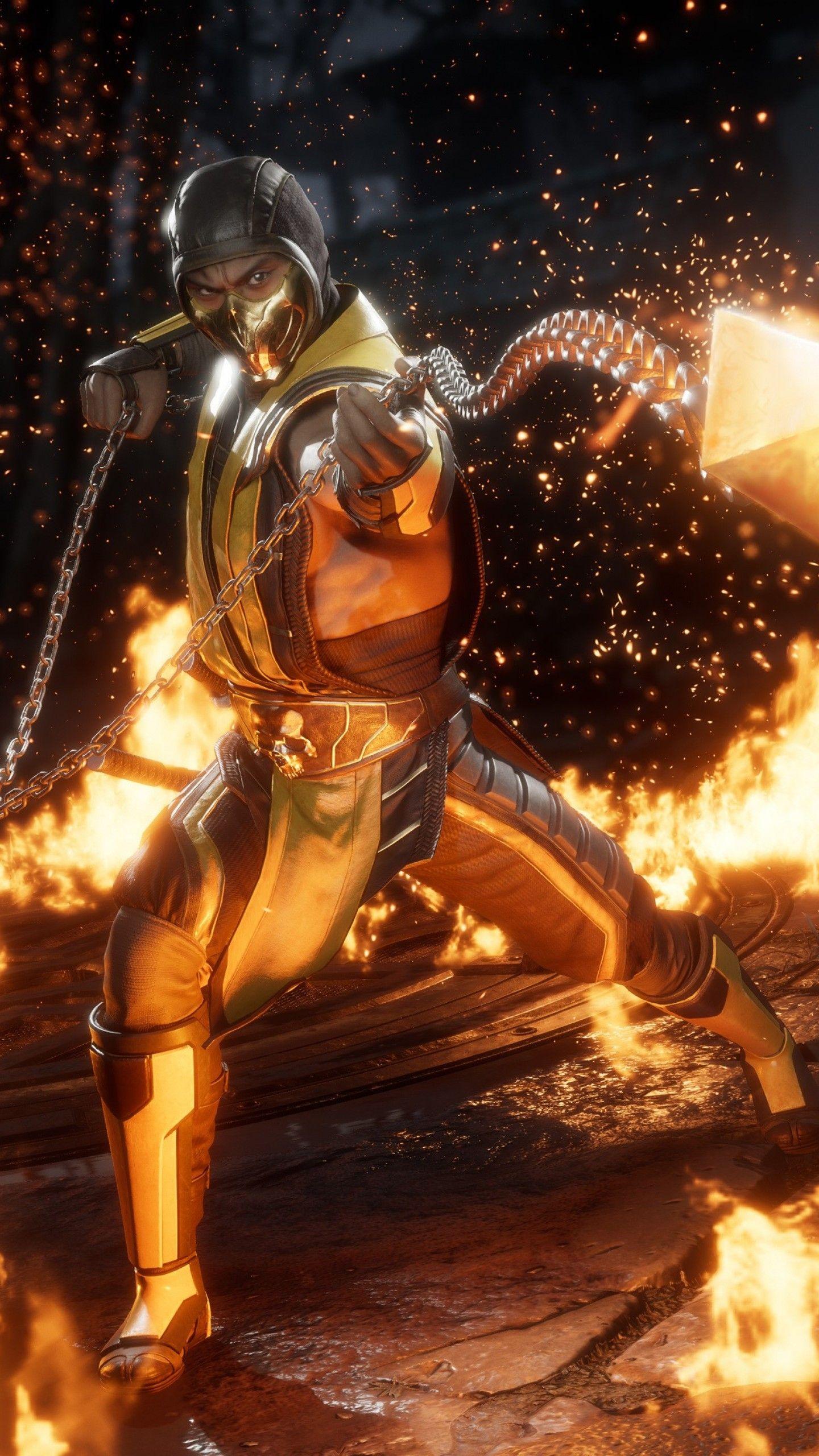 Wallpaper Mortal Kombat screenshot, 4K, Games