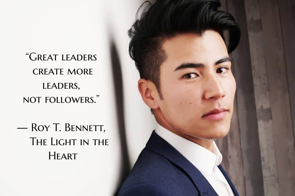 Great leaders create more leaders not followers