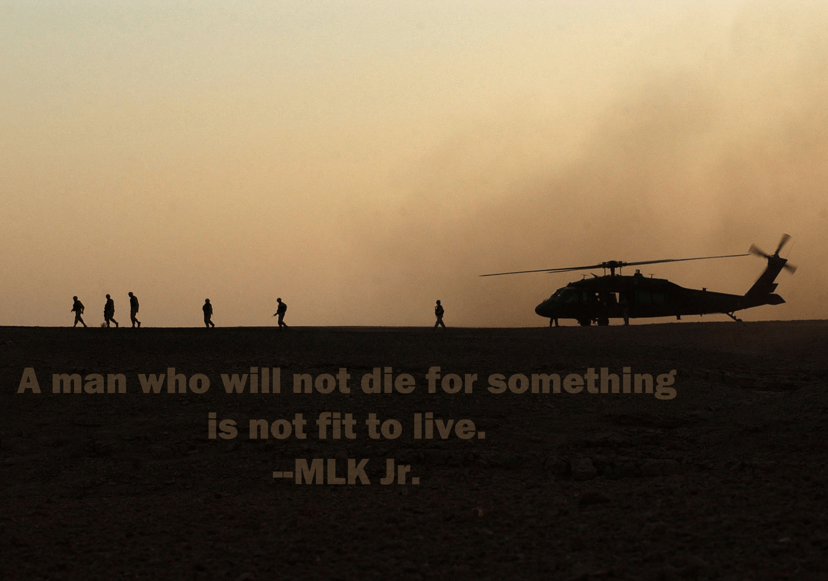 Military Leadership Quotes Wallpaper
