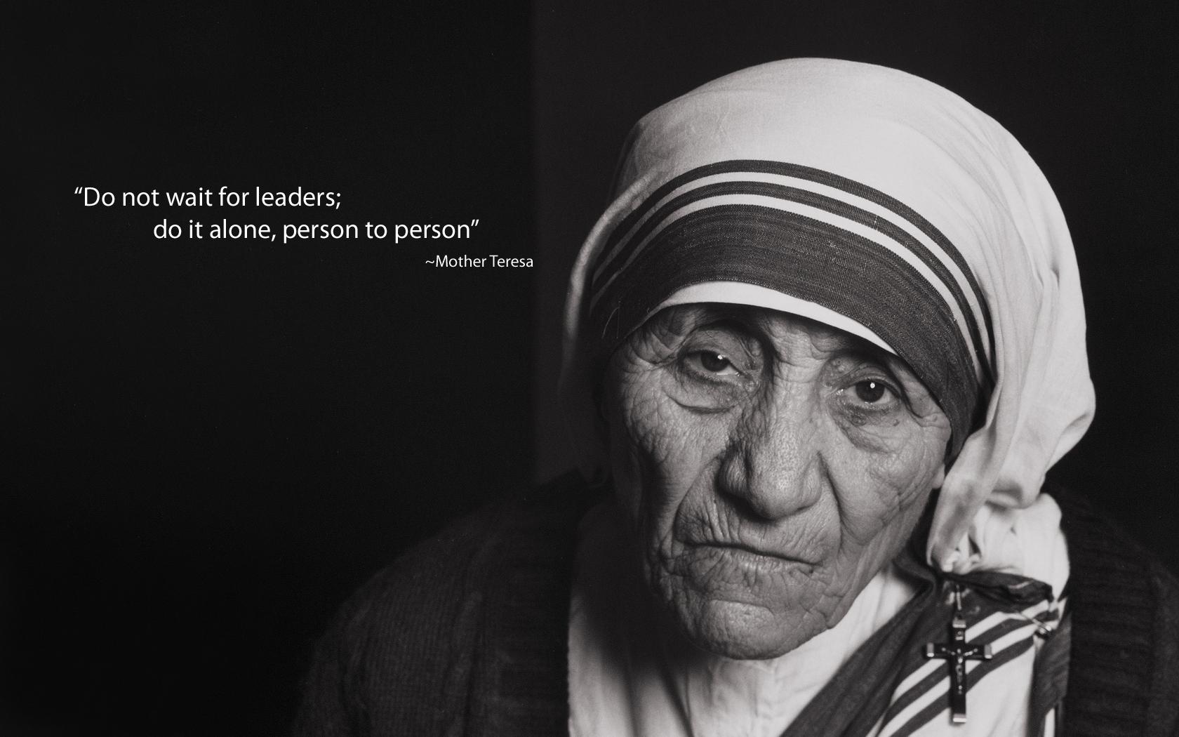 Mother Teresa Wallpaper, Poster, Photo, Desktop Wallpaper, Mother