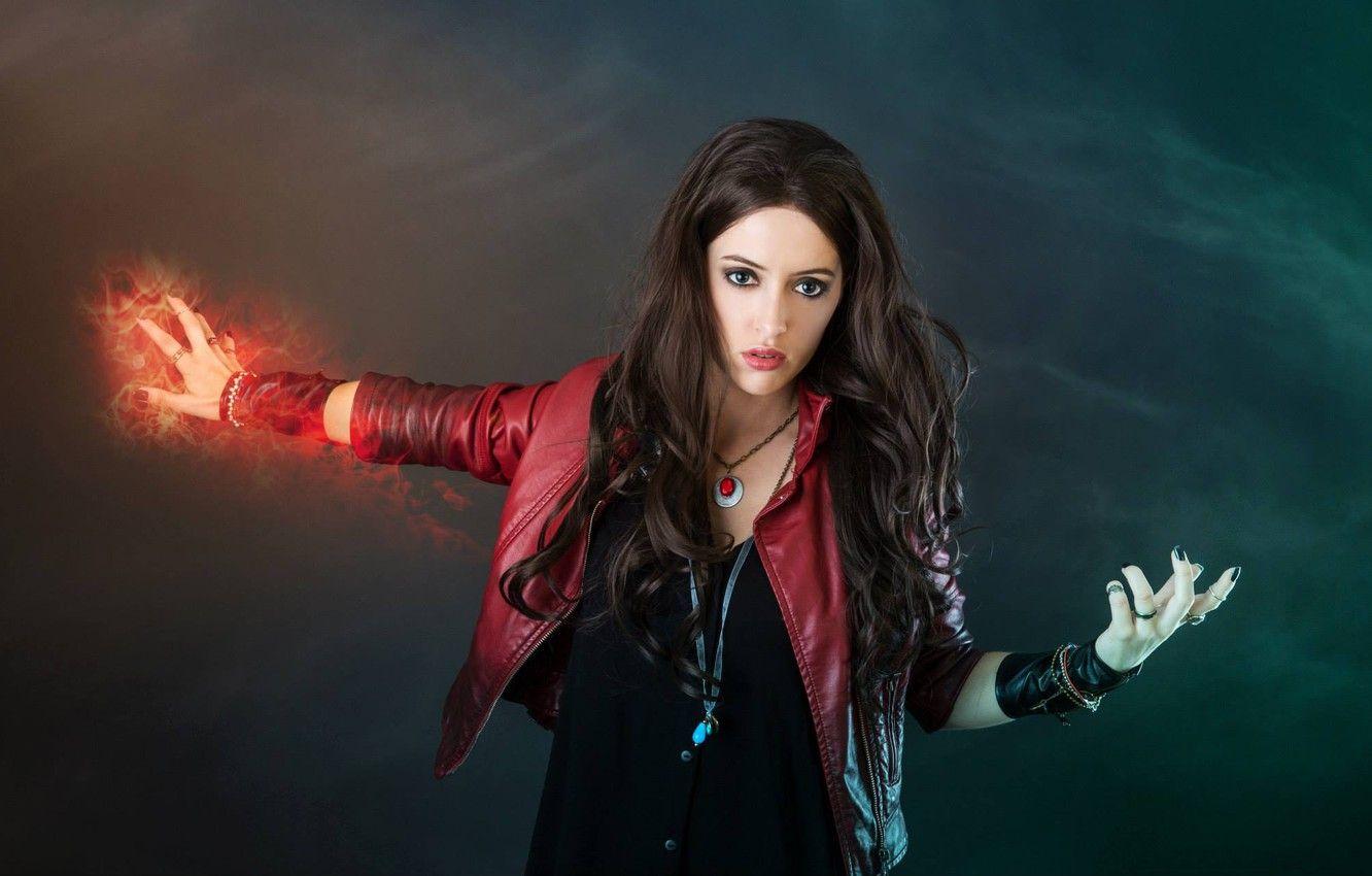Wallpaper Marvel, The Avengers, Avengers, Cosplay, Scarlet Witch