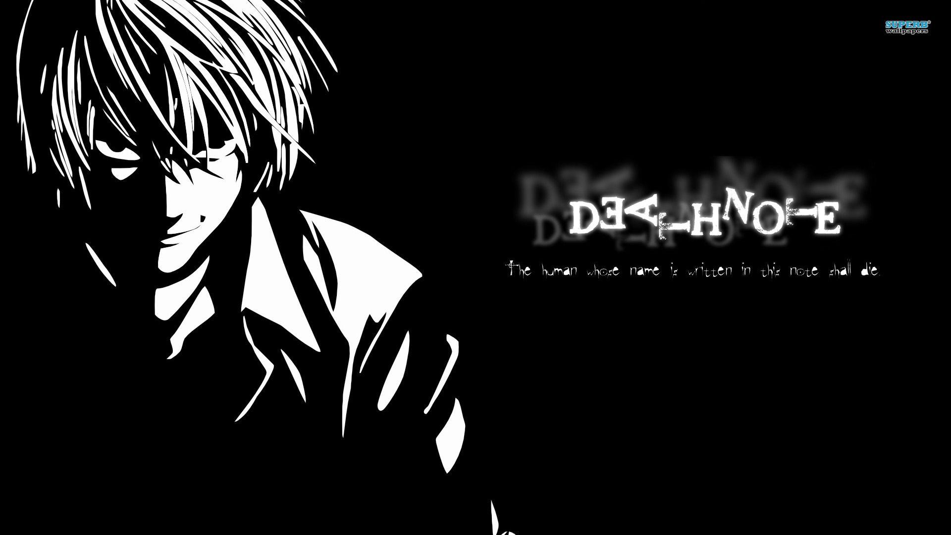 wallpaper with Death Note