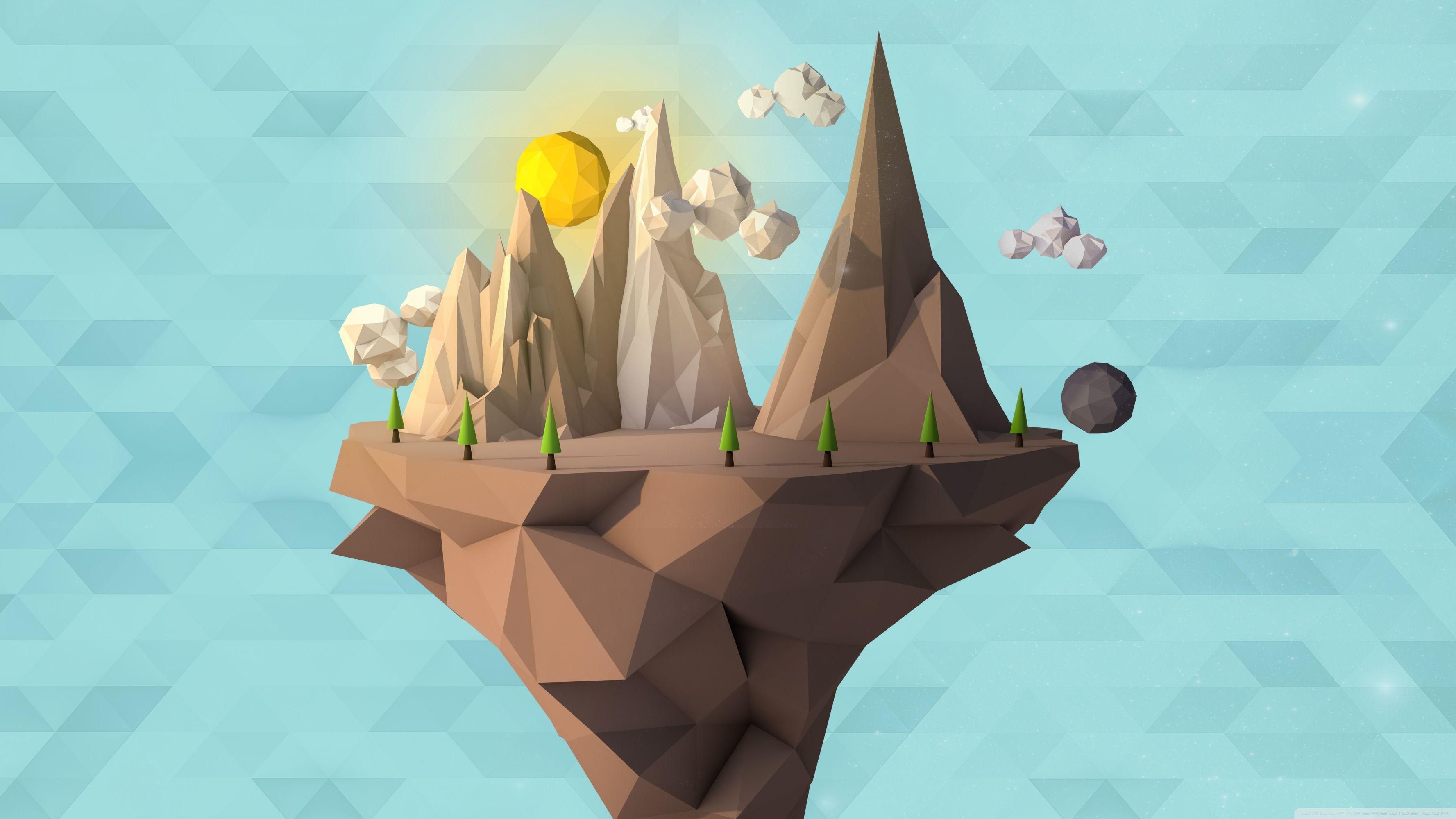 Low Poly Wallpaper HD