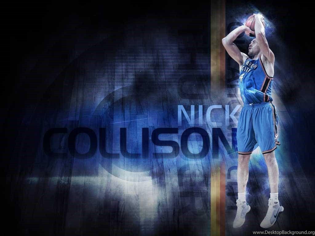 OKC Thunder Nick Collison Wallpaper Oklahoma City Thunders