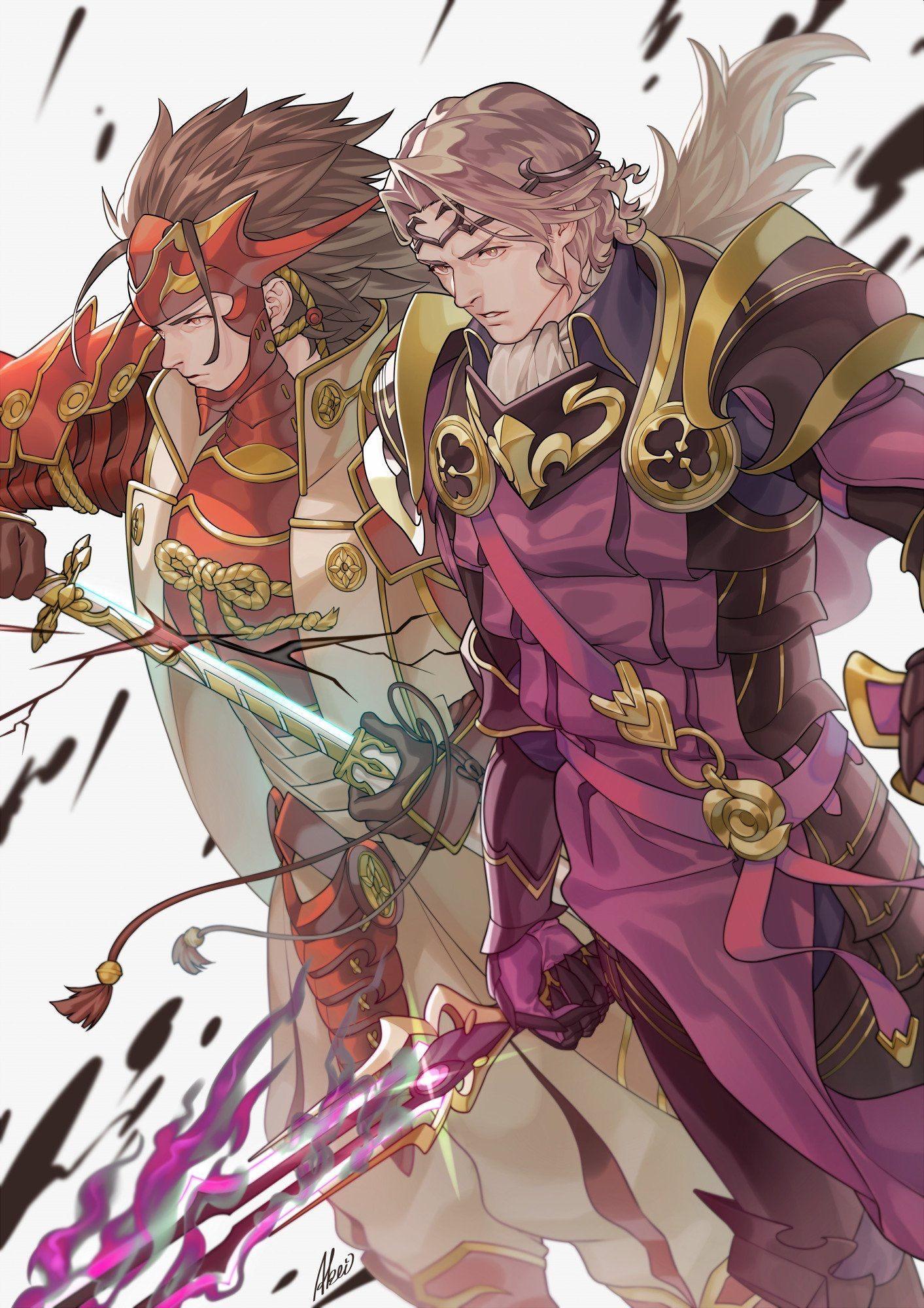 Fire Emblem Fates Ryoma Xander. games. Fire Emblem