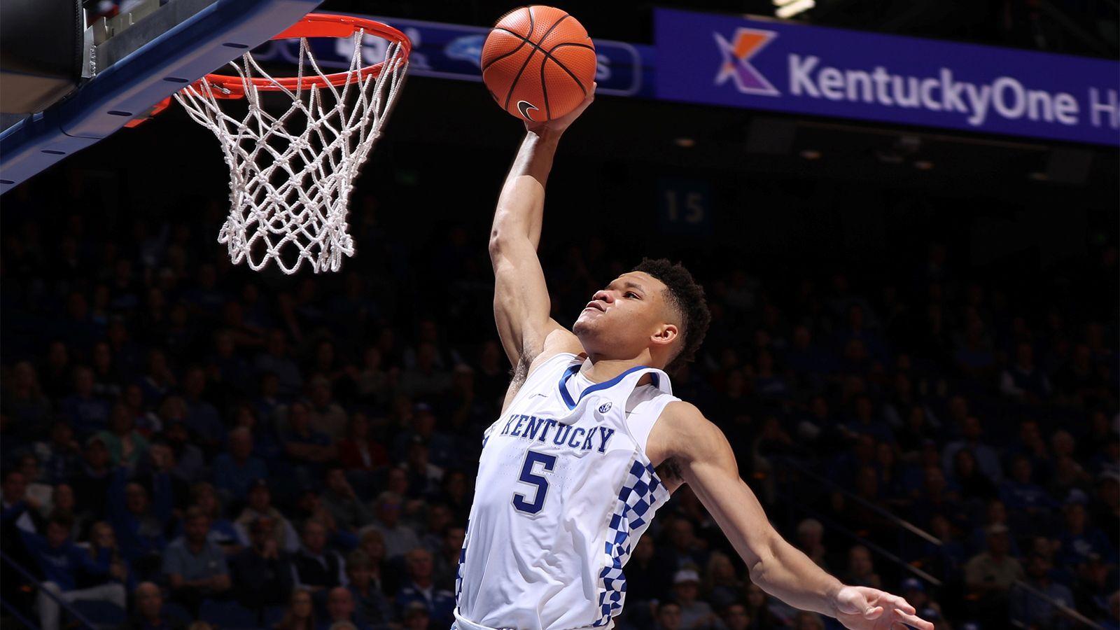 Kentucky Rolls Past Thomas More 103 61 Of Kentucky