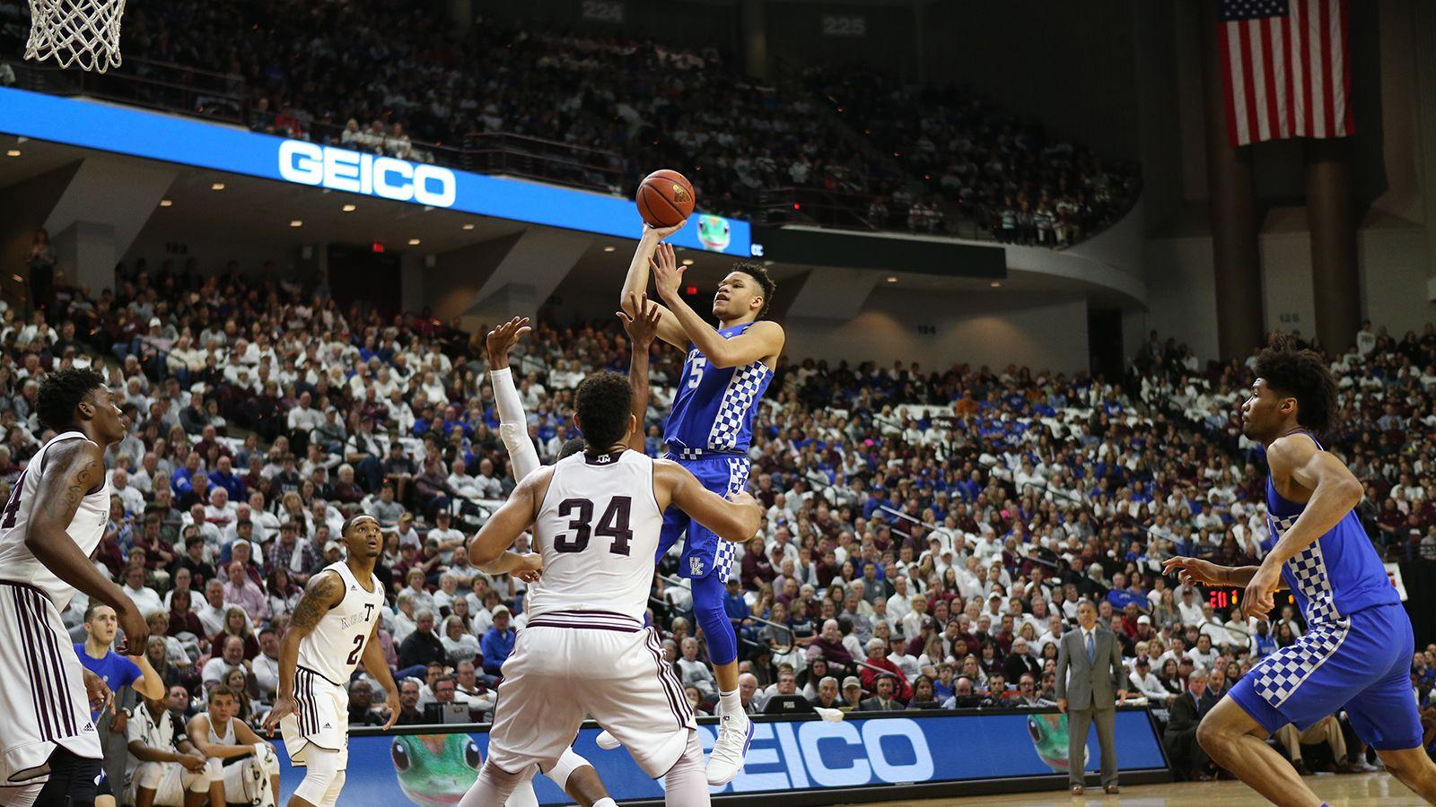 Kevin Knox's Basketball of Kentucky Athletics