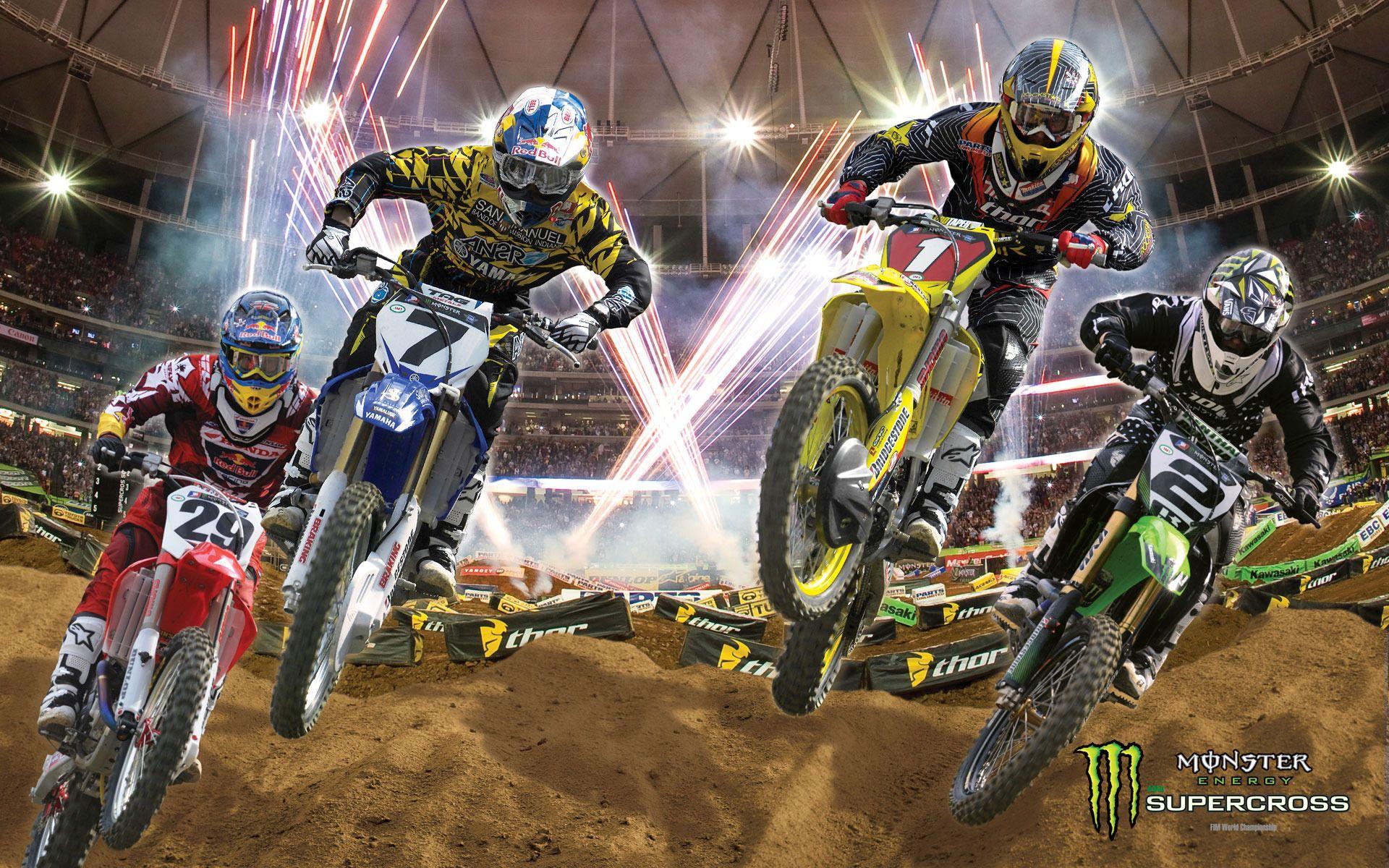 Monster Energy Supercross Wallpaper
