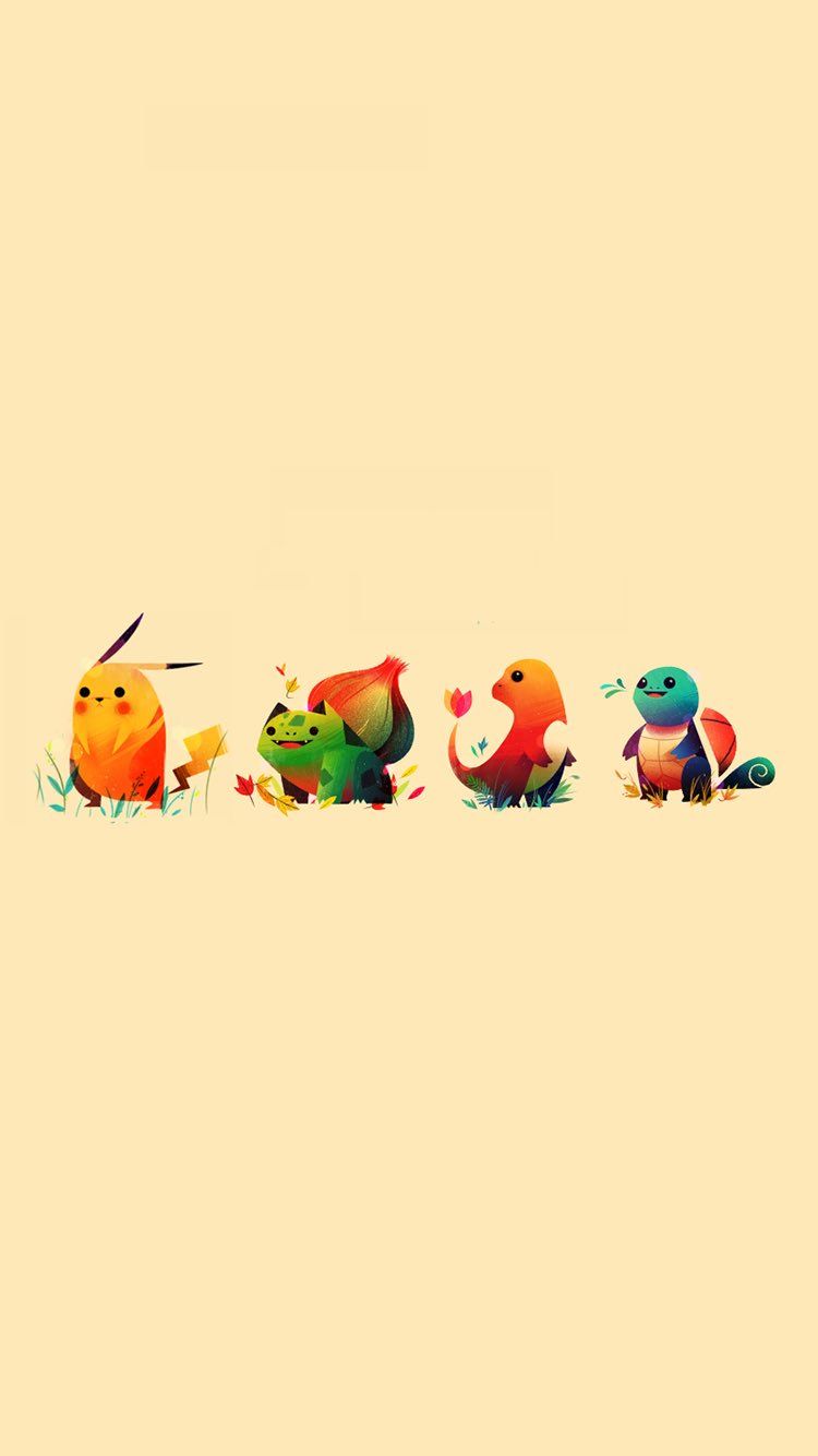 Cute Pokemon iPhone 6 Wallpaper (750x1334)