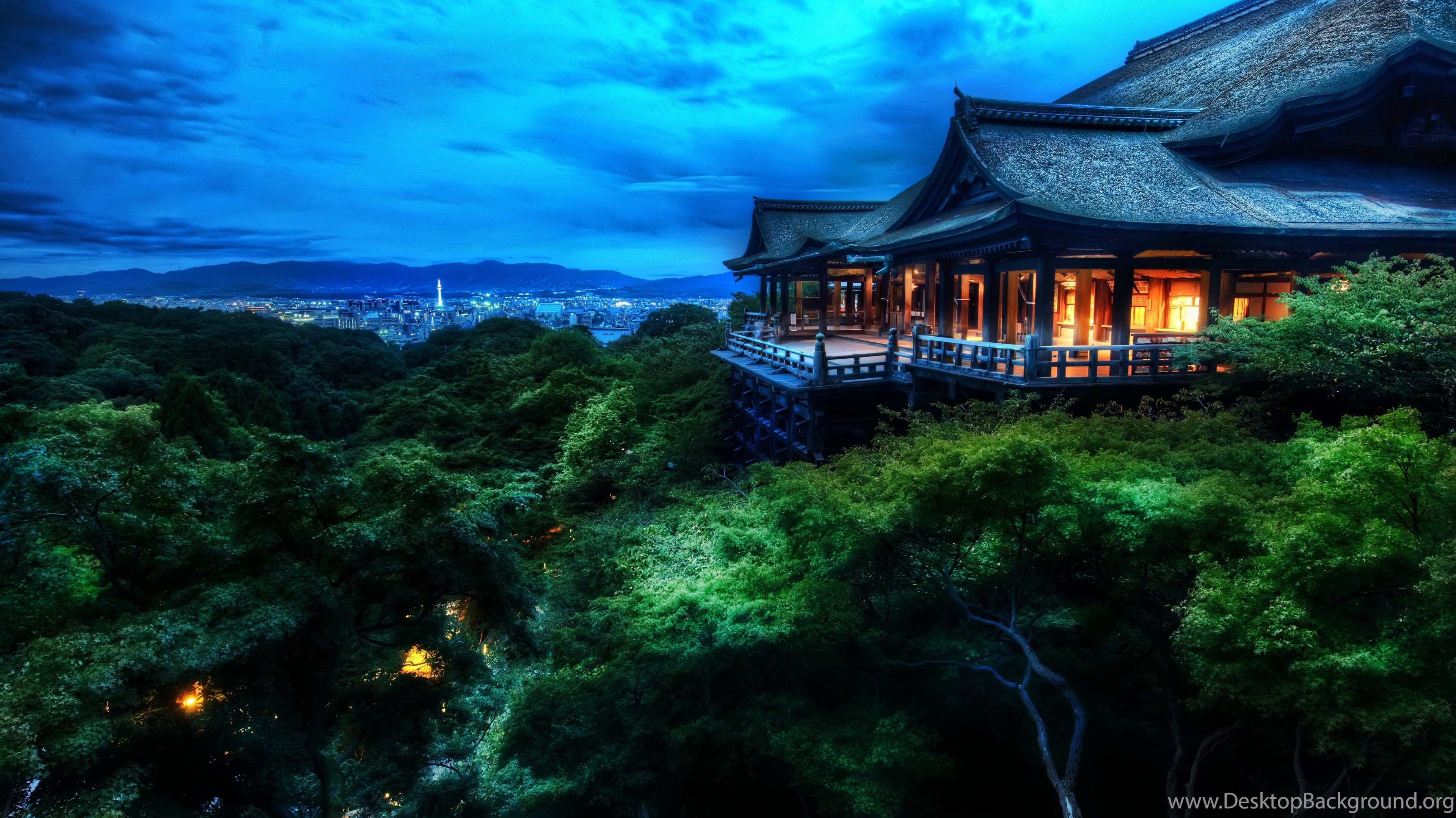 Buddhist Temple HD Wallpaper Desktop Background