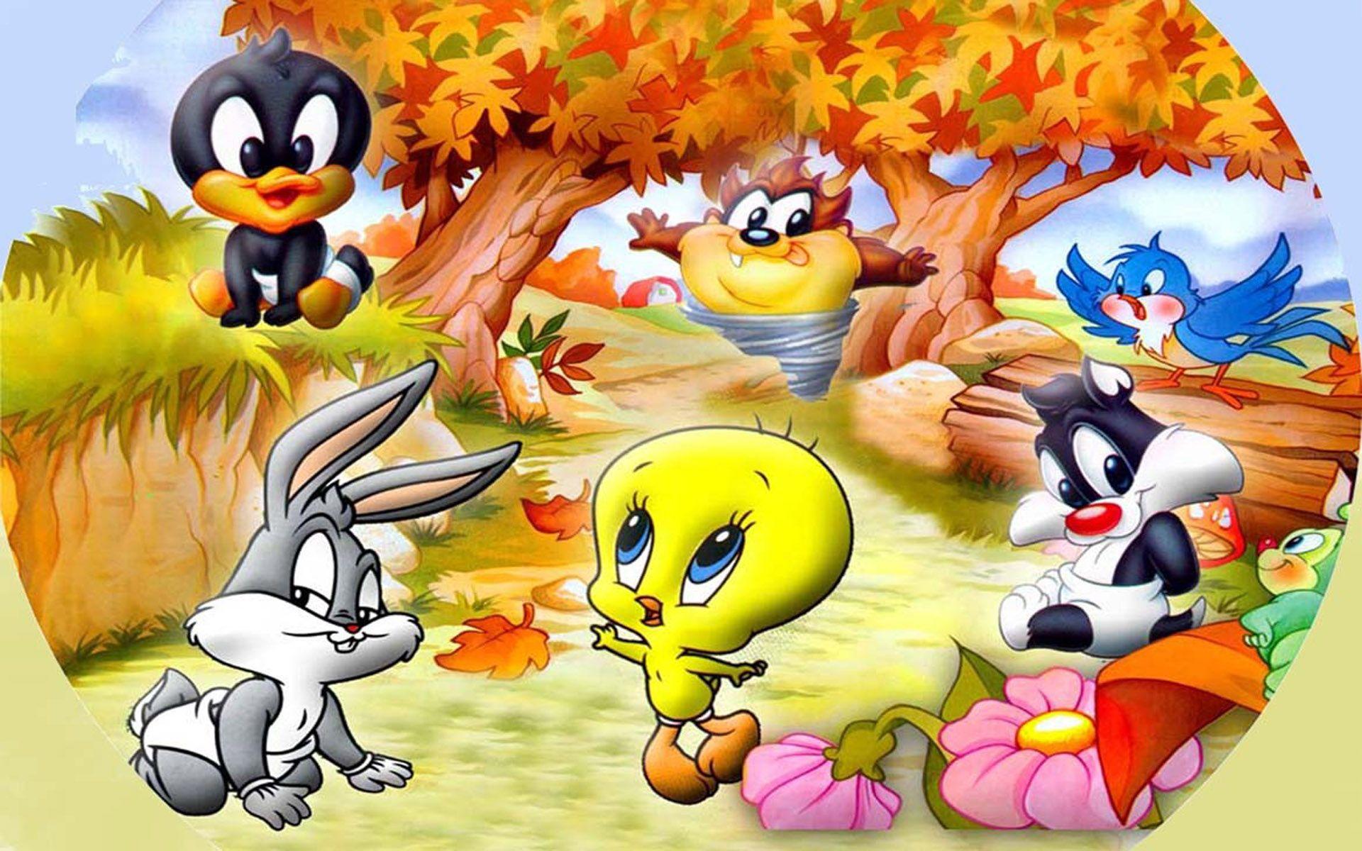 Characters Looney Tunes Baby Tweety Daffy Duck Bugs Bunny Sylvester