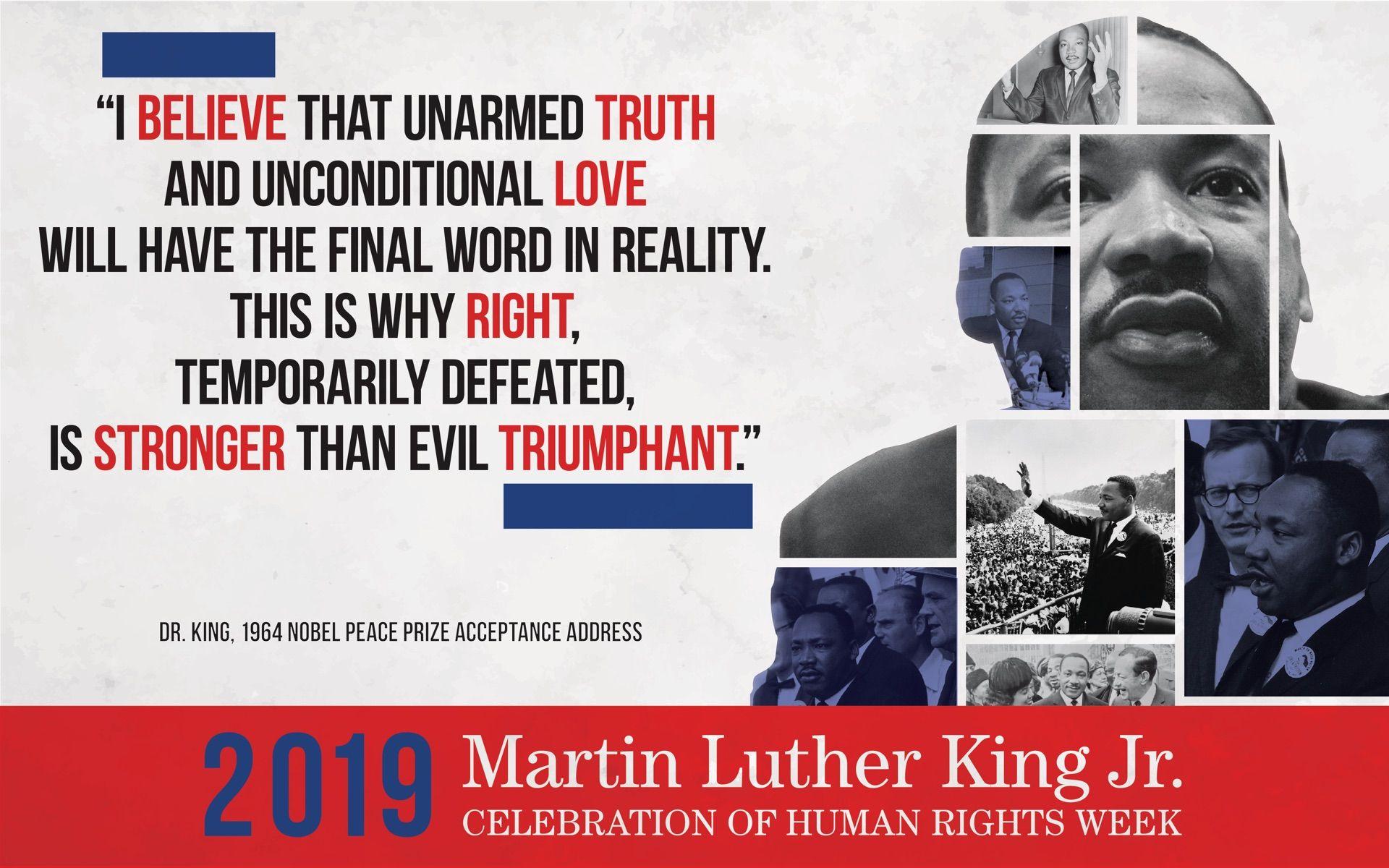 Martin Luther King, Jr. Celebration of Human Rights. The University