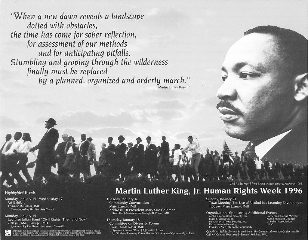 Martin Luther King, Jr. Celebration of Human Rights. The University