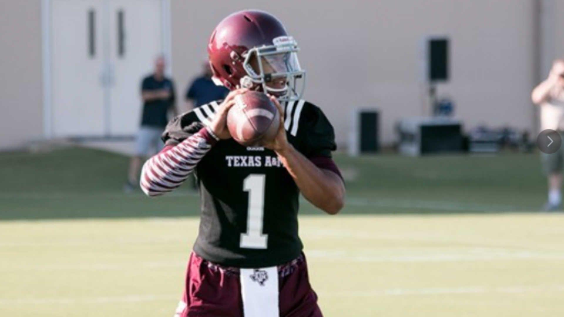 Texas A&M coordinator likens Kyler Murray to Johnny Manziel. NCAA