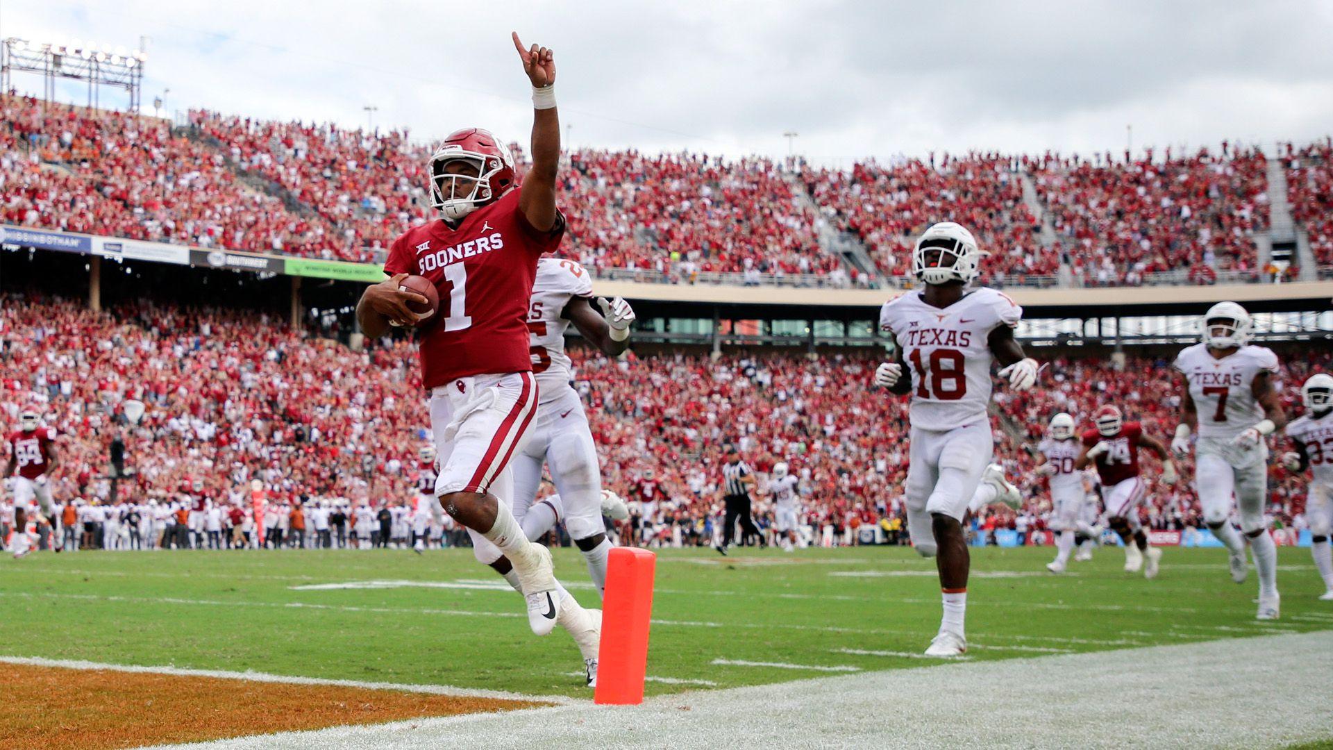 Kyler Murray suffers first loss as OU starting QB in wild Red River