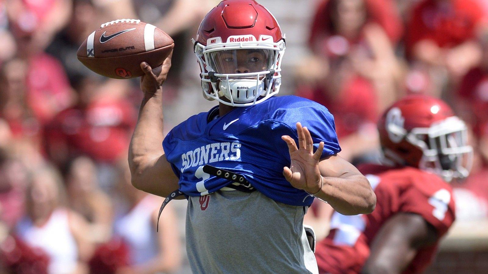 Lincoln Riley: Kyler Murray is 'not the quarterback yet