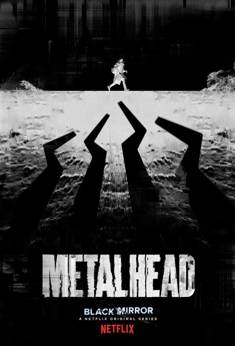 Black Mirror Season 4 Metalhead Episode Poster