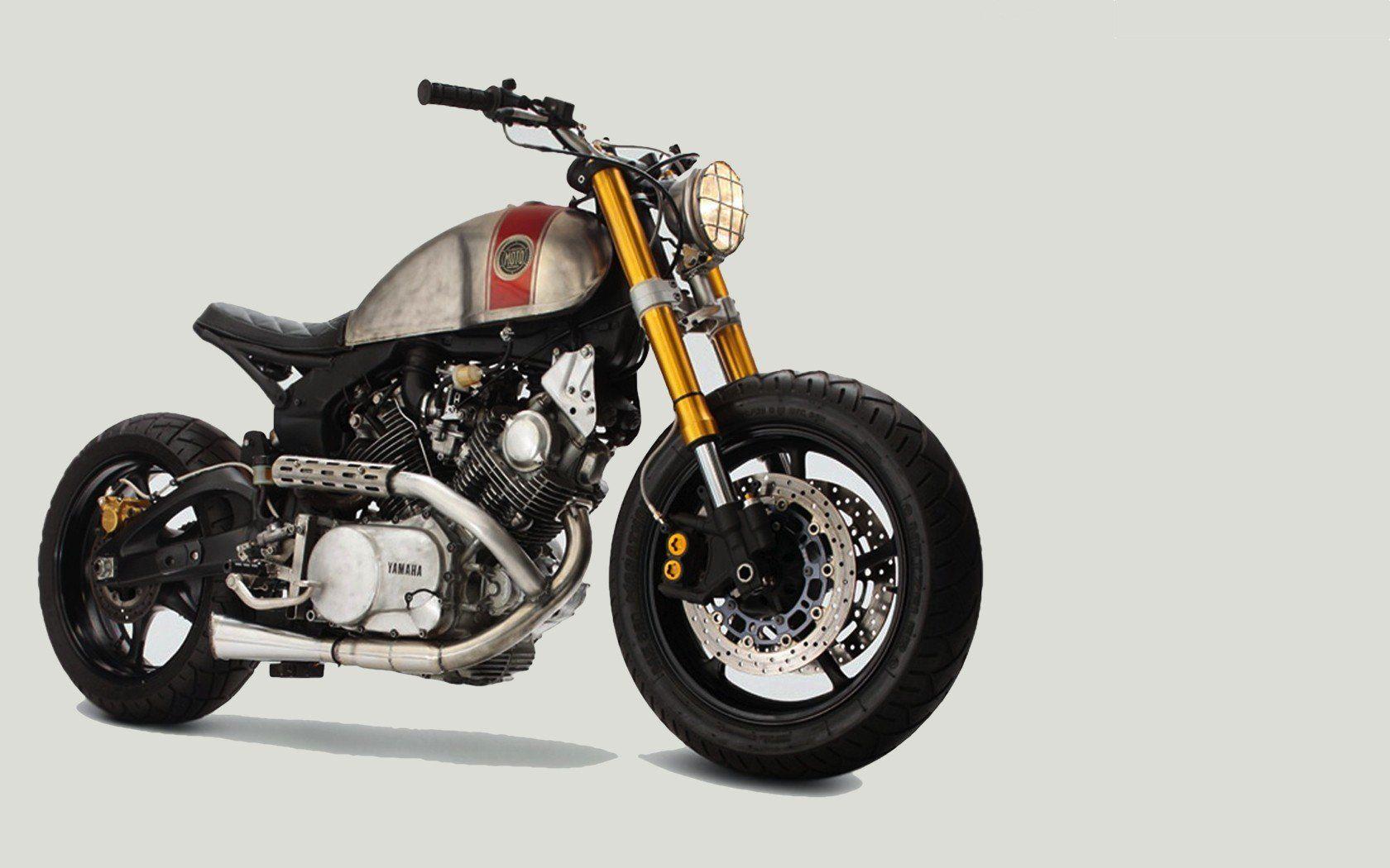 Yamaha concept art vehicles motorcycles virago 750 cafe racer